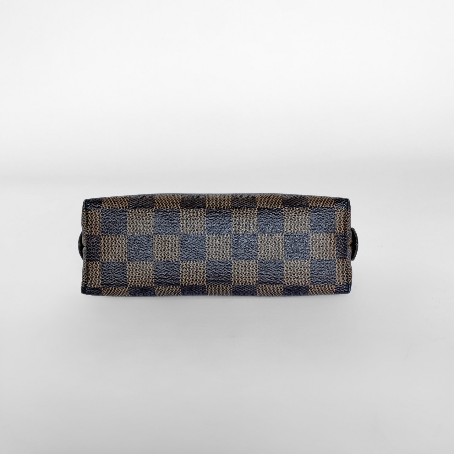 Louis Vuitton Cosmetic Pouch Damier Ebene Canvas