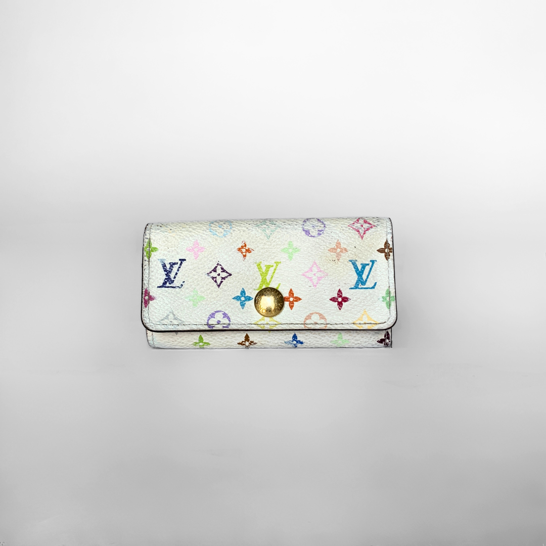 Louis Vuitton Louis Vuitton 4 Key Holder Multicolore Monogram Canvas - Key holders - Etoile Luxury Vintage