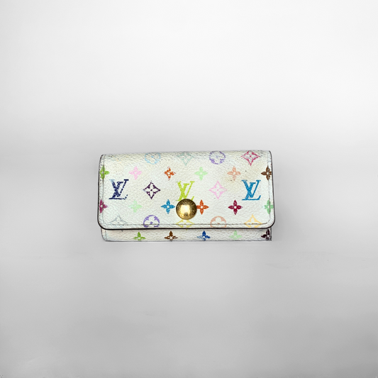 Louis Vuitton Louis Vuitton 4 Key Holder Multicolore Monogram Canvas - Key holders - Etoile Luxury Vintage