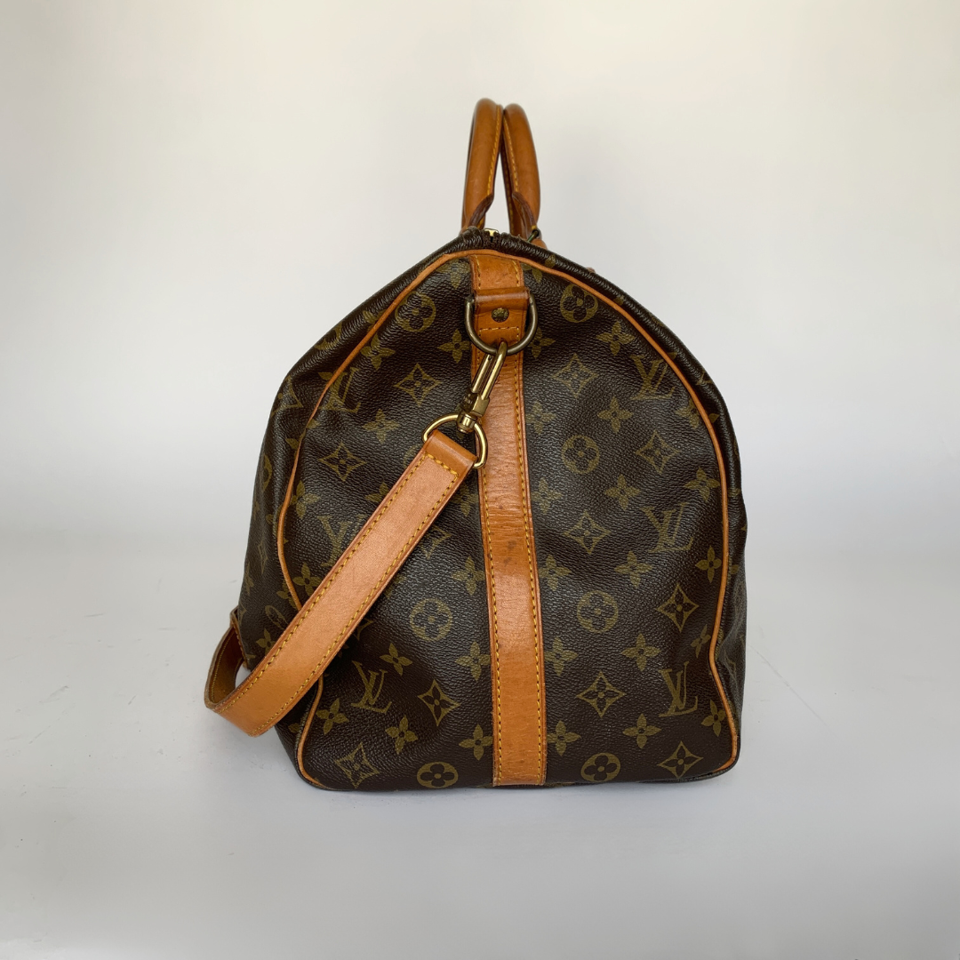 Louis Vuitton Louis Vuitton Keepall 50 Bandouli&egrave;re Monogram Canvas - Handbags - Etoile Luxury Vintage