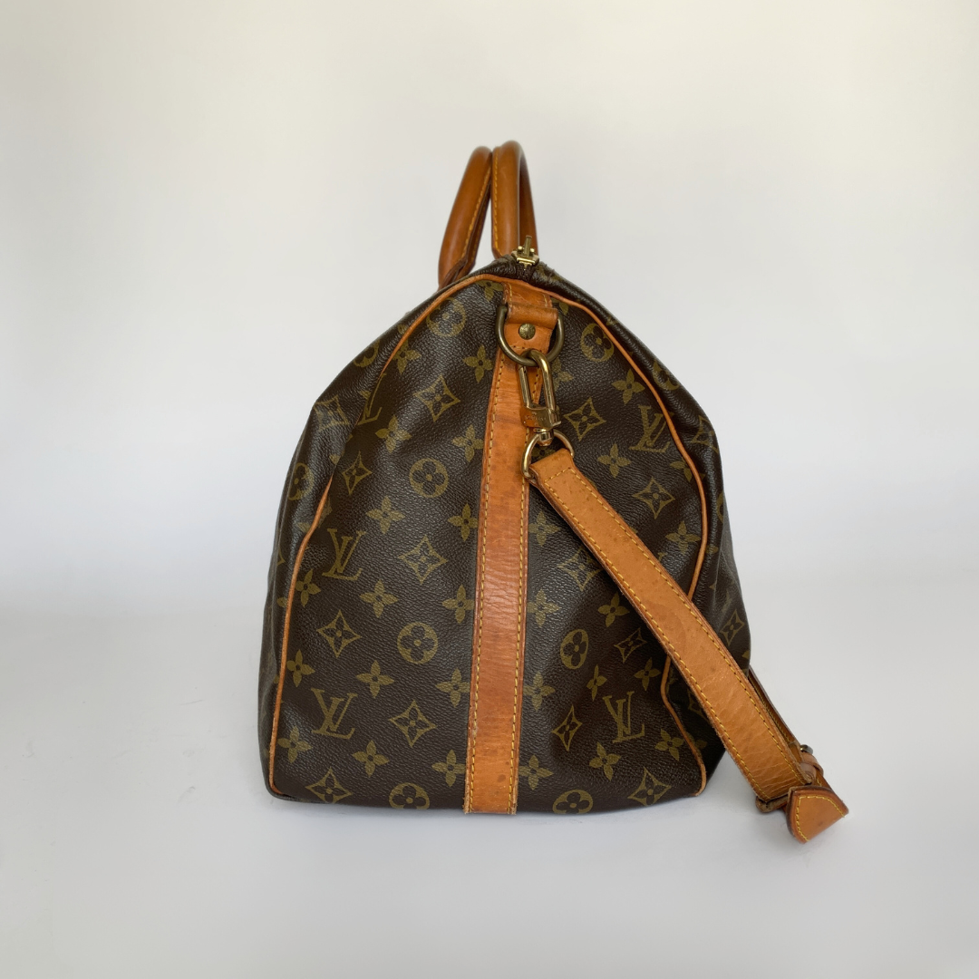 Louis Vuitton Louis Vuitton Keepall 50 Bandouli&egrave;re Monogram Canvas - Handbags - Etoile Luxury Vintage