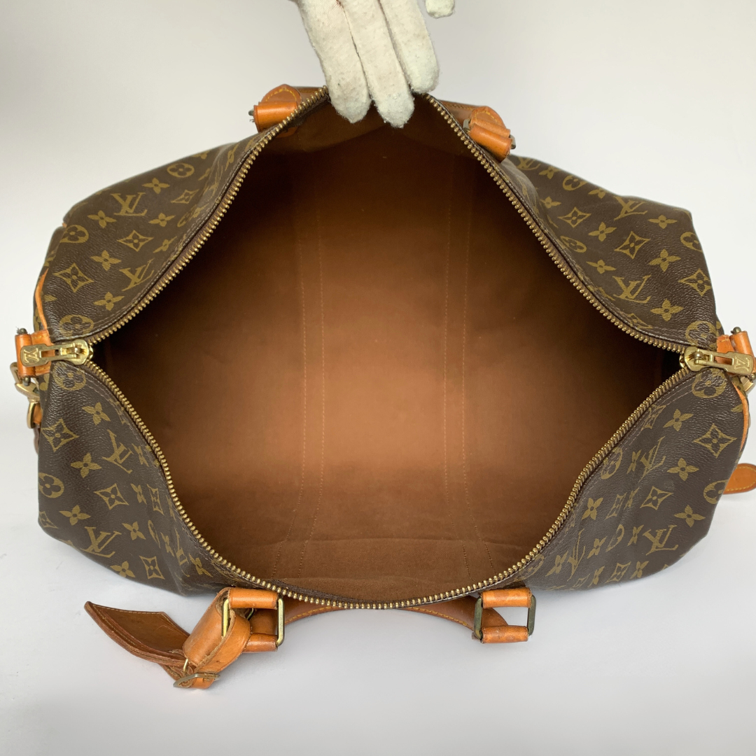 Louis Vuitton Louis Vuitton Keepall 50 Bandouli&egrave;re Monogram Canvas - Handbags - Etoile Luxury Vintage