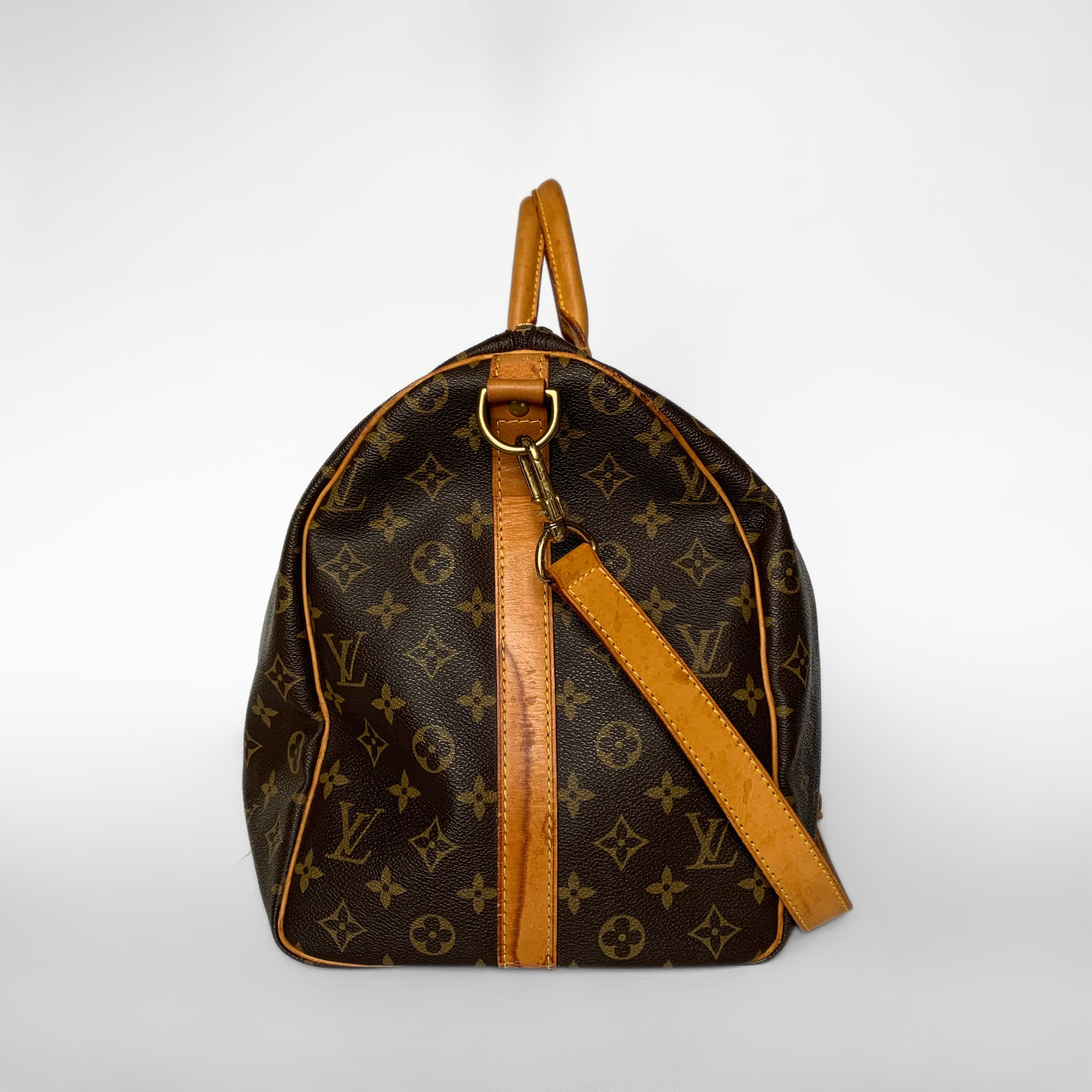 Louis Vuitton Louis Vuitton Keepall 50 Bandouli&egrave;re Monogram Canvas - Travel bags - Etoile Luxury Vintage