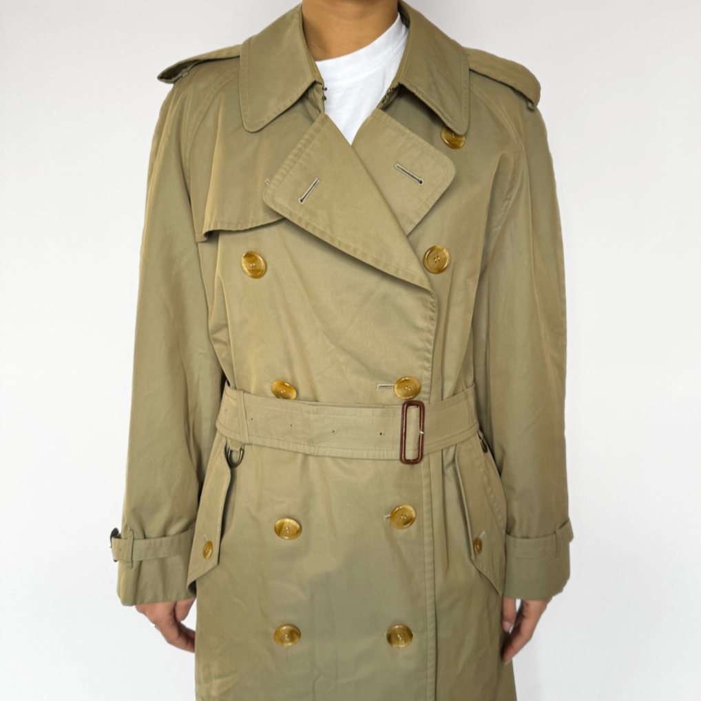 Burberry Burberry Trench Coat Cotton - Clothing - Etoile Luxury Vintage