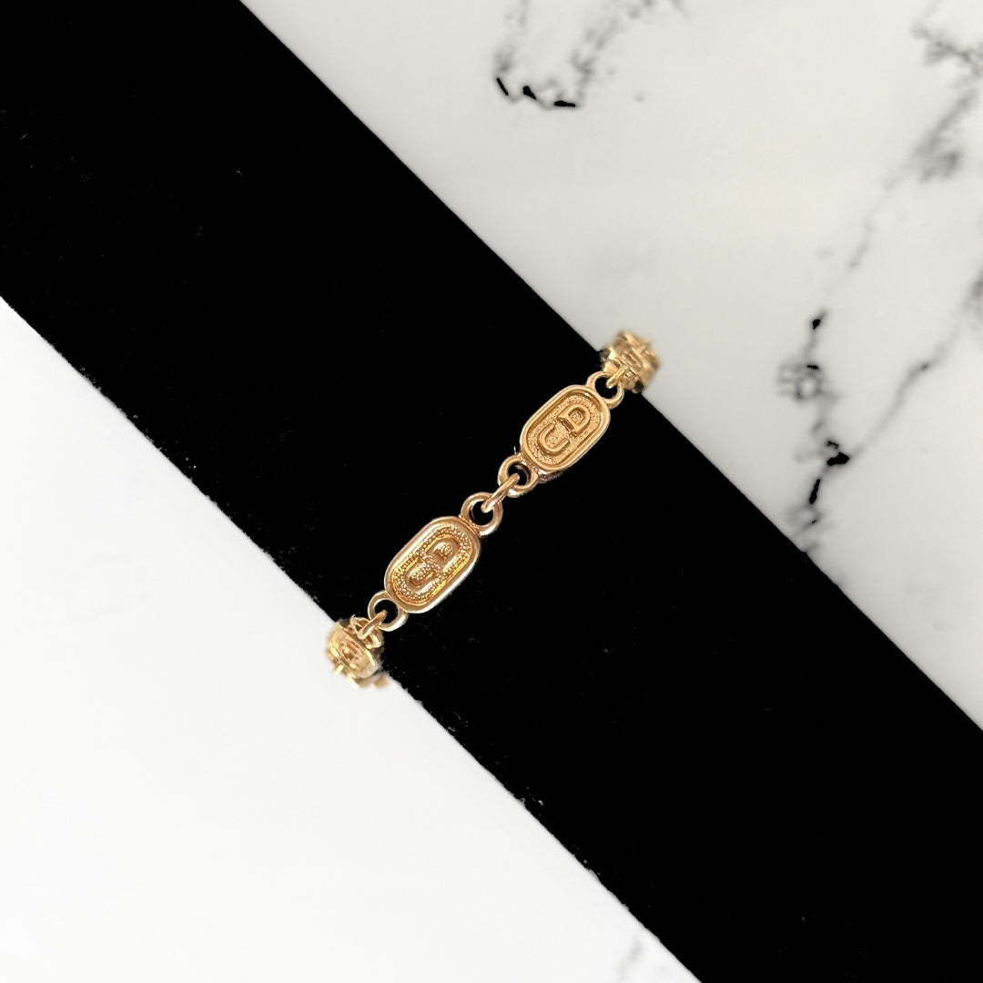 Dior Dior Bracelet Gold Colored Metal - Bracelets - Etoile Luxury Vintage