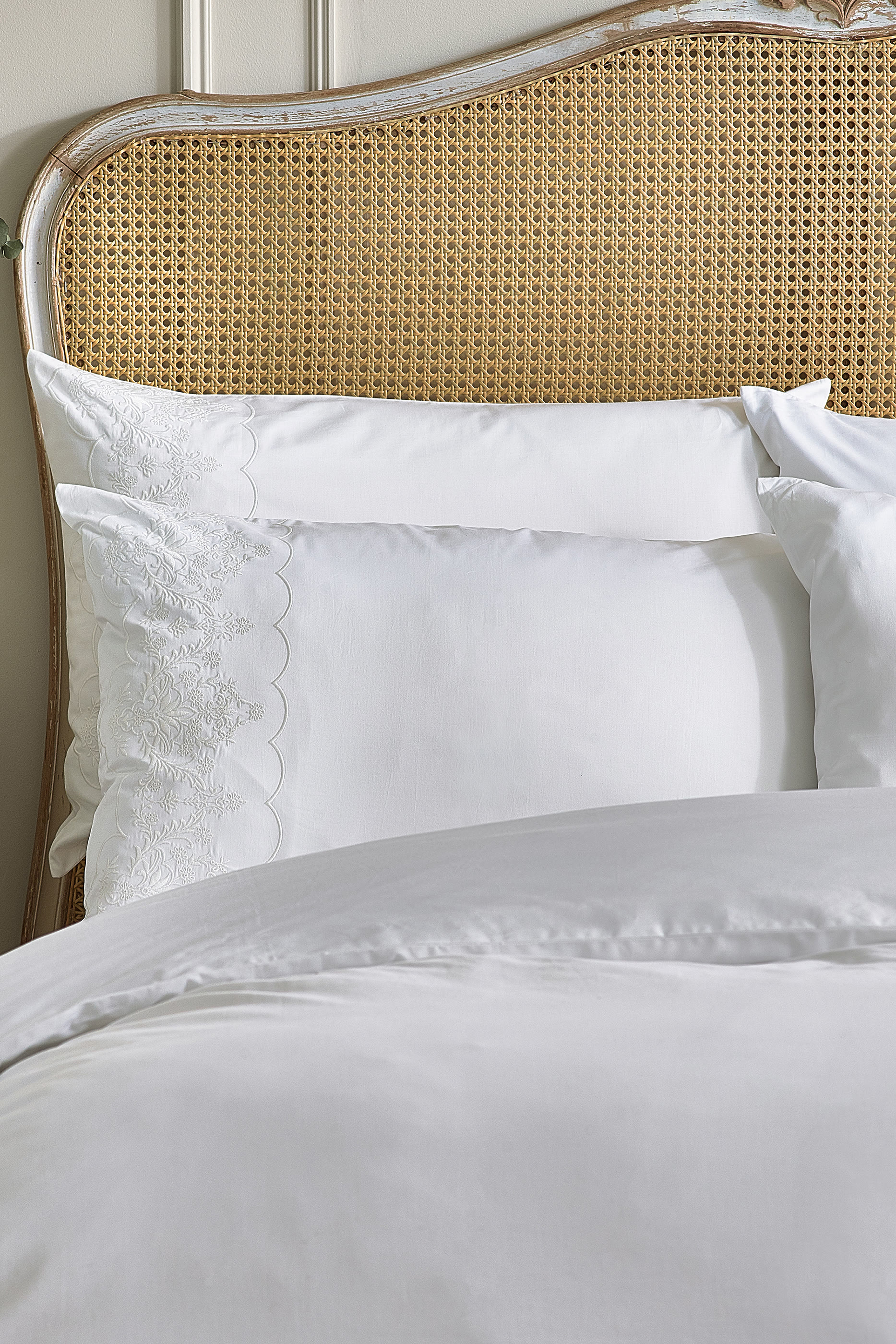 Coleton Broderie Duvet Cover  Pillowcase Set