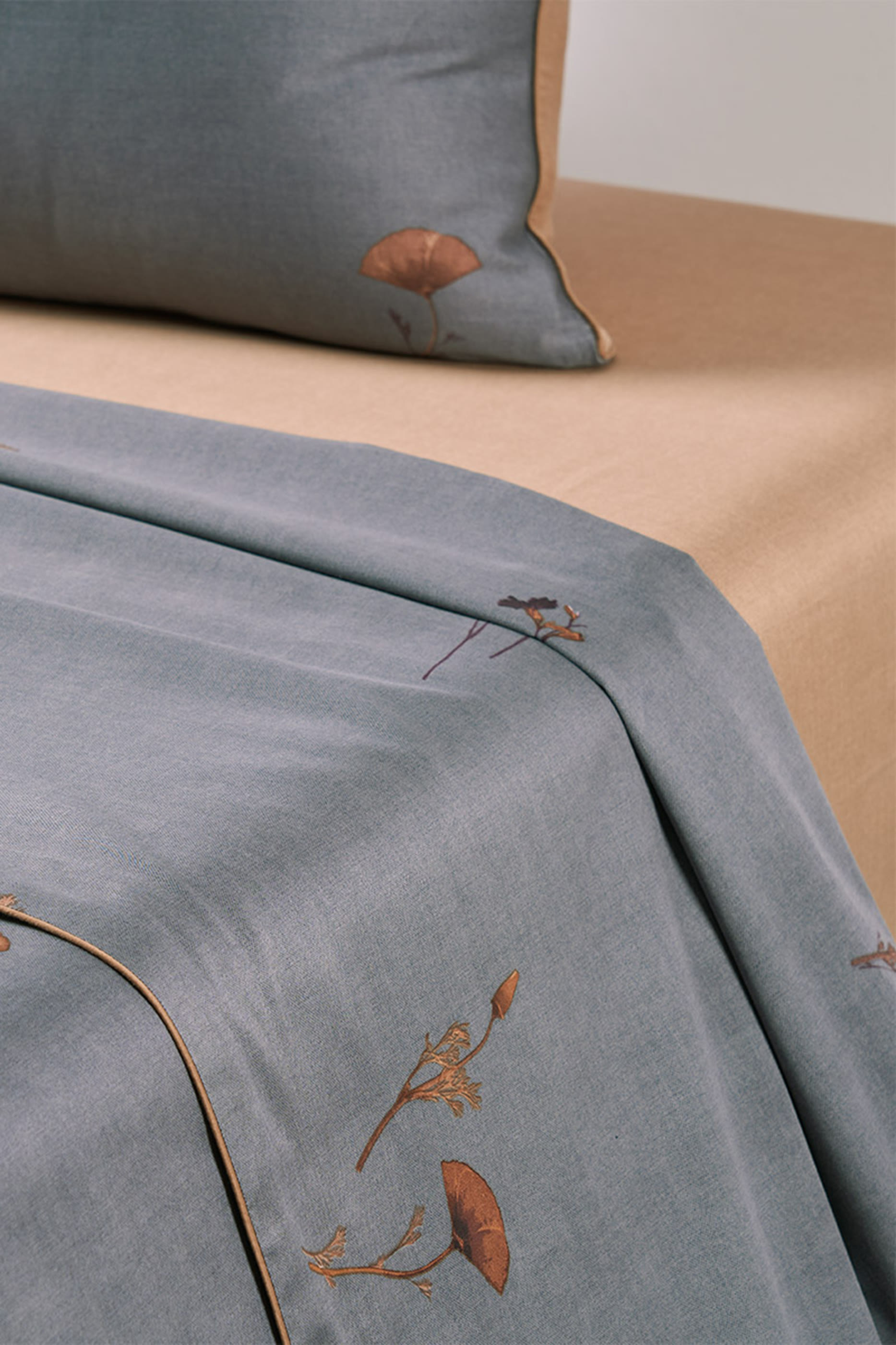 Midnight Flowers Fitted Sheet