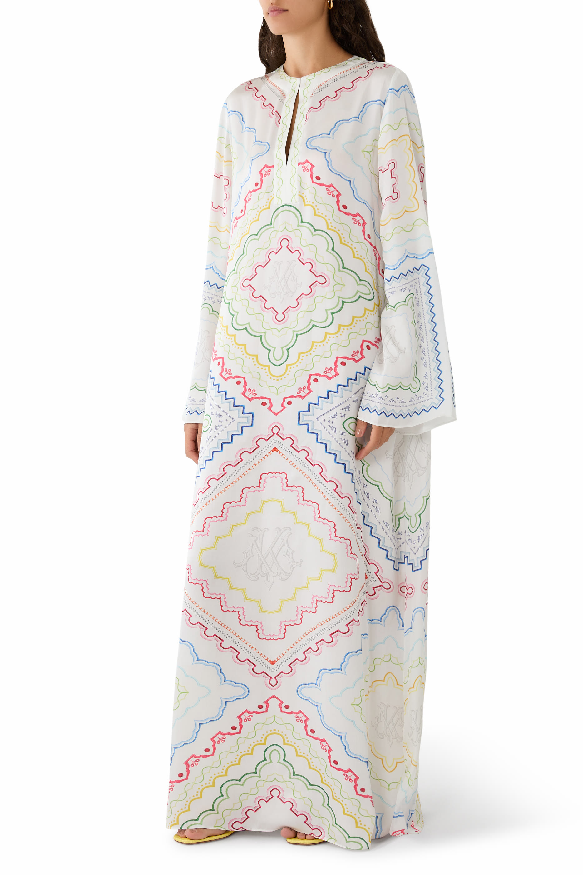 Collins Kaftan Multi Cornicing Dress