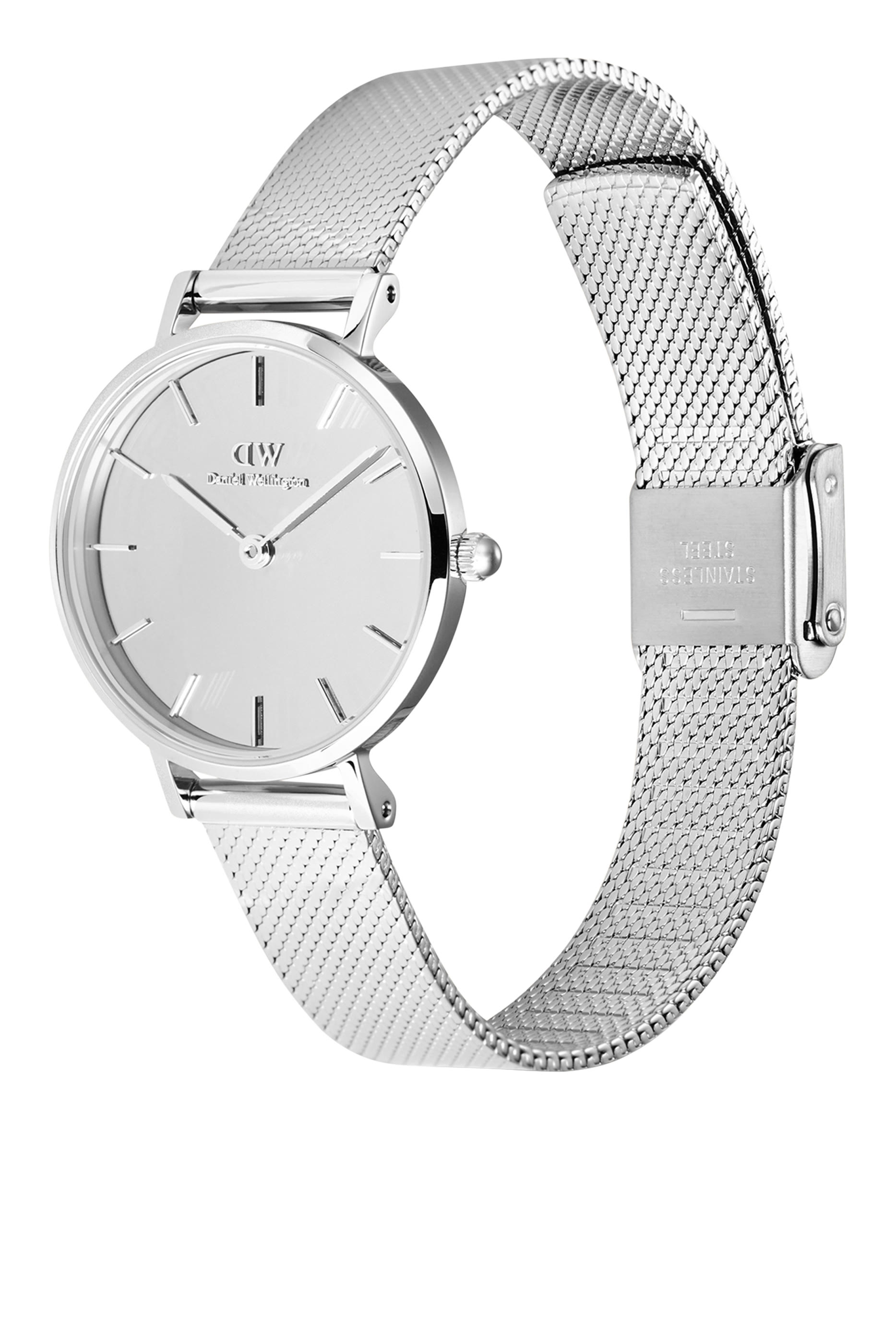 Petite Reflection Silver Watch, 28mm
