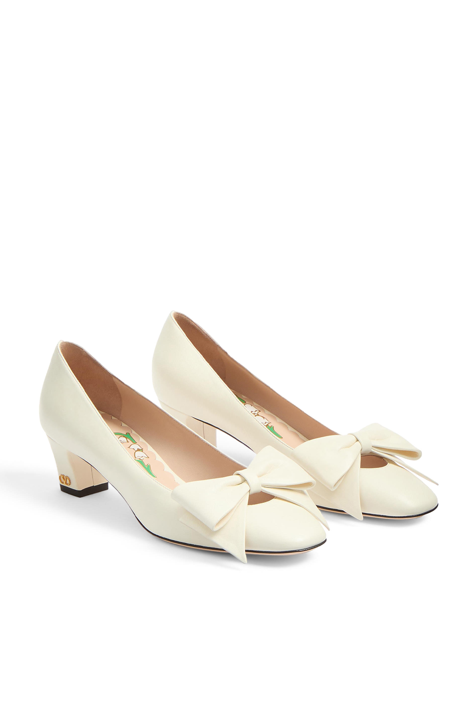  Kidskin Bowow 45 Pumps