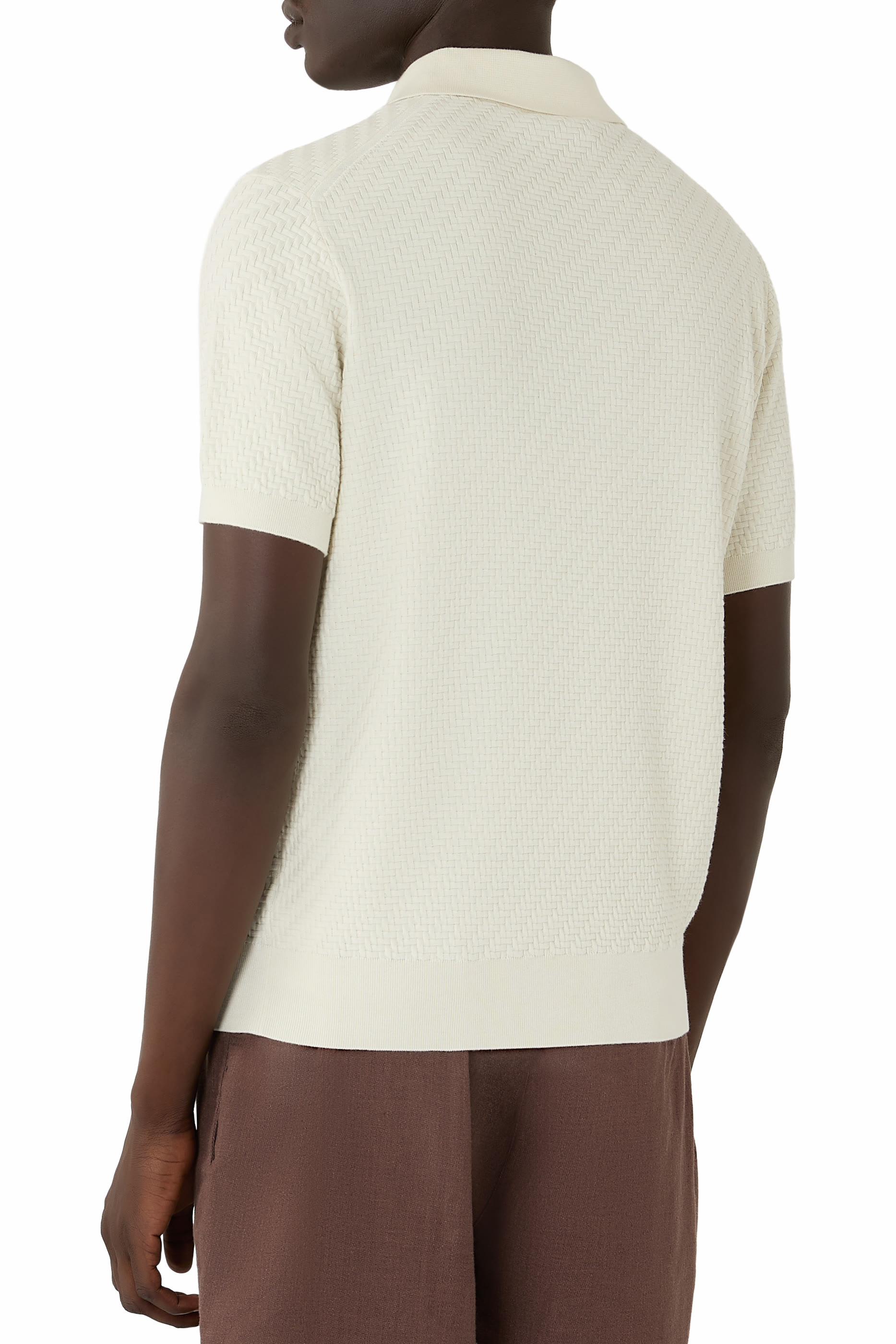 Trama Weave Polo Shirt