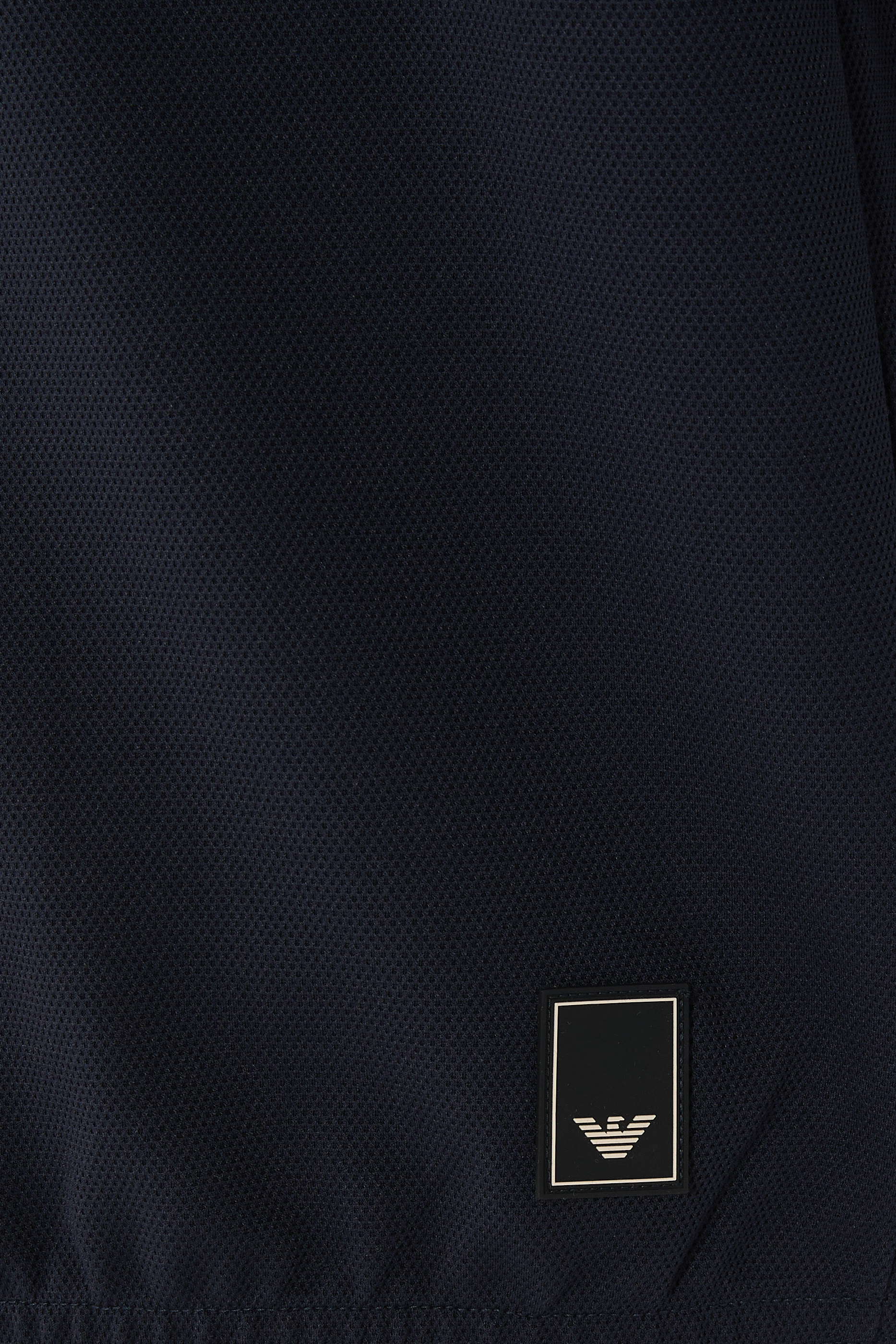 Micro Eagle Logo Full-Zip Sweatshirt 
