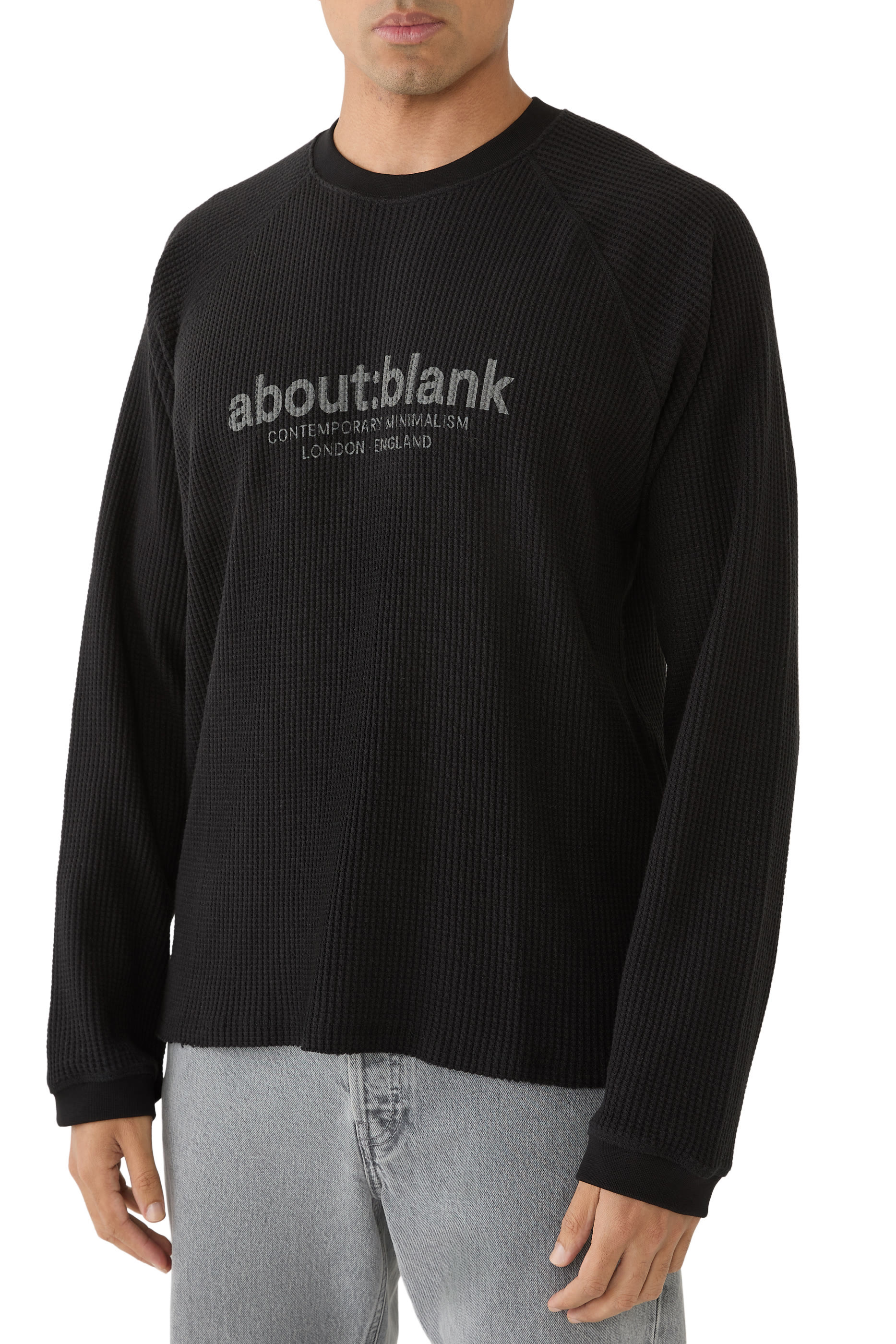 Garcon Long Sleeves Waffle Shirt