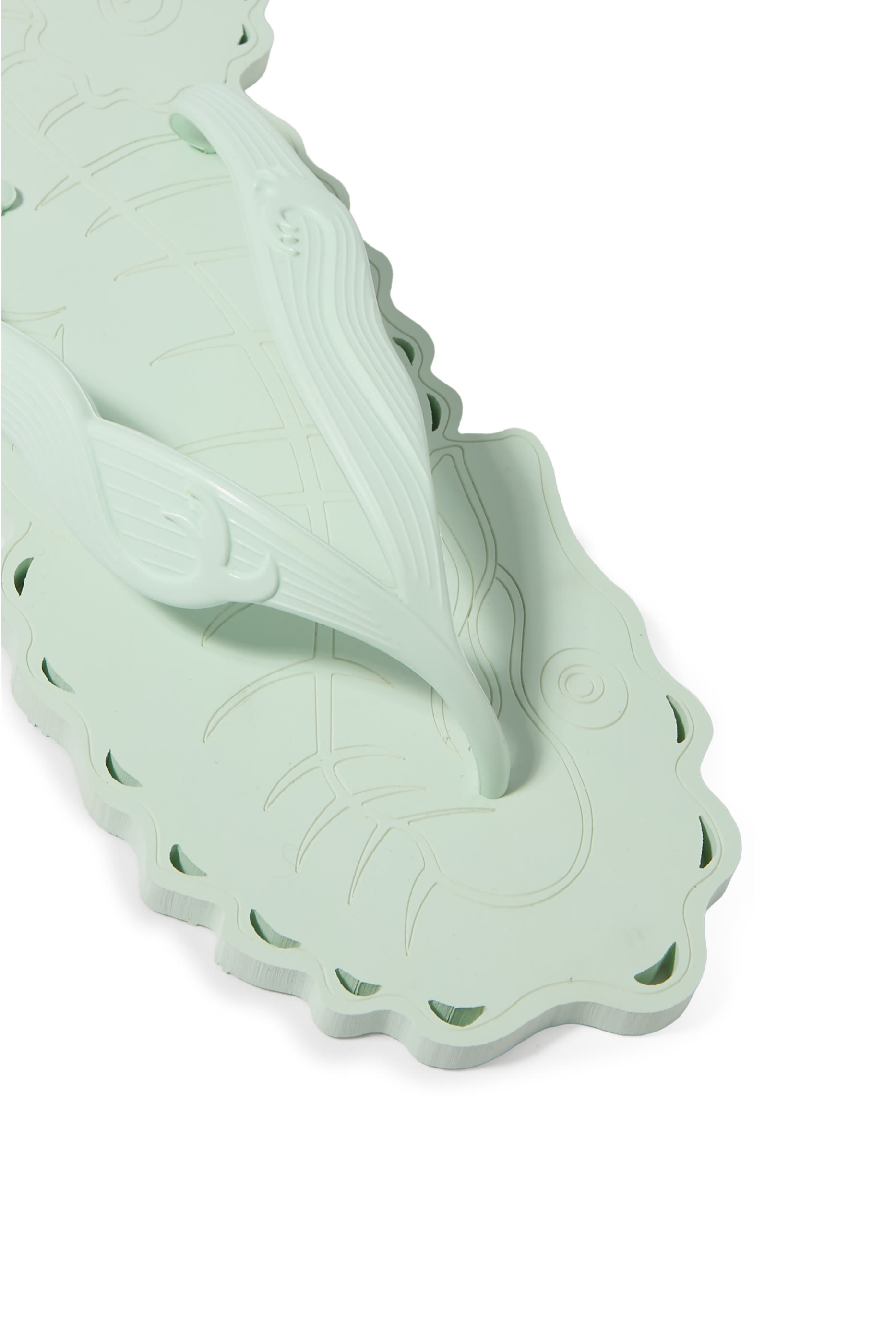 Wavy Thong Sandals