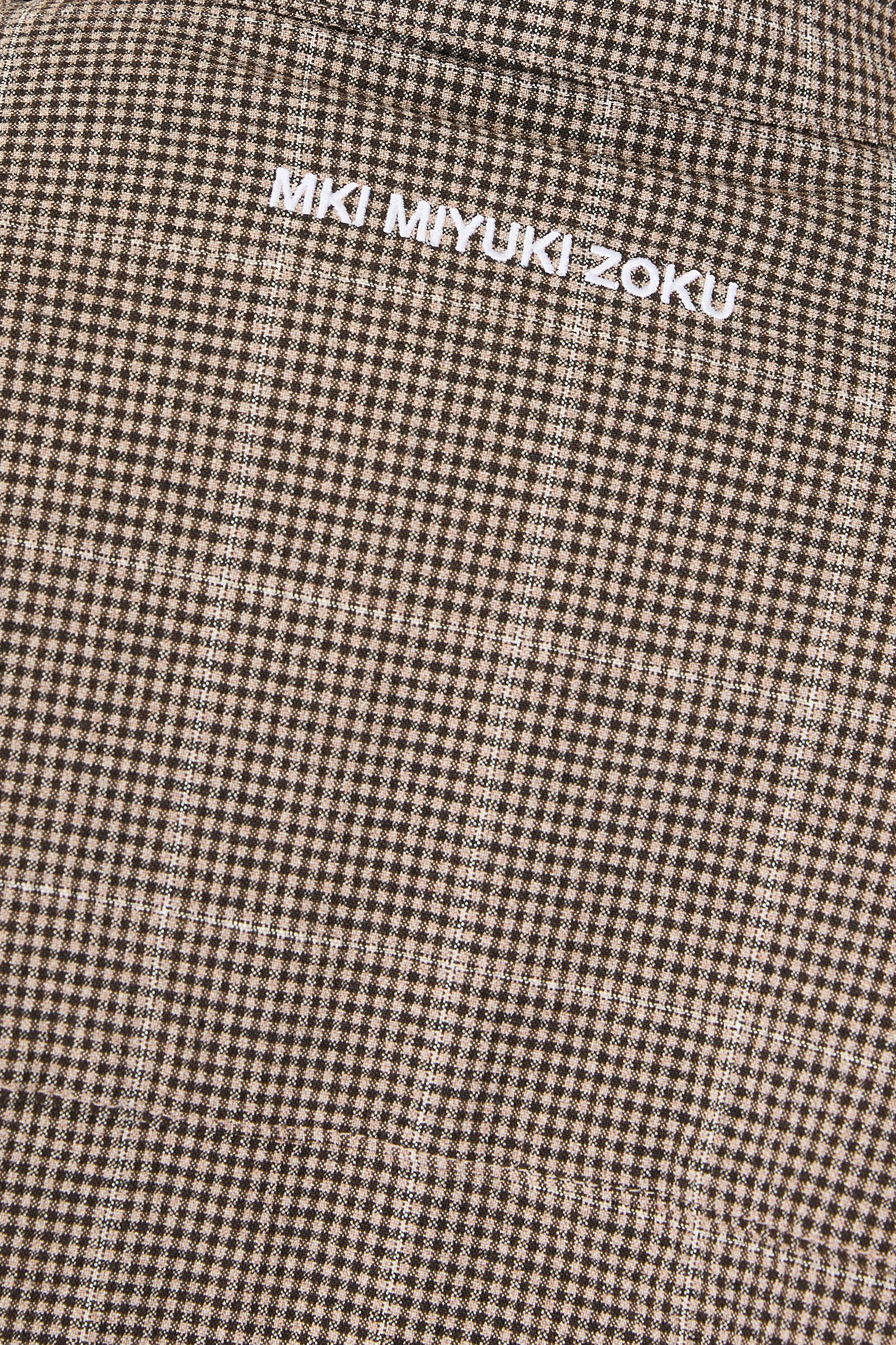 Mki Seersucker Check Box Dress Shirt