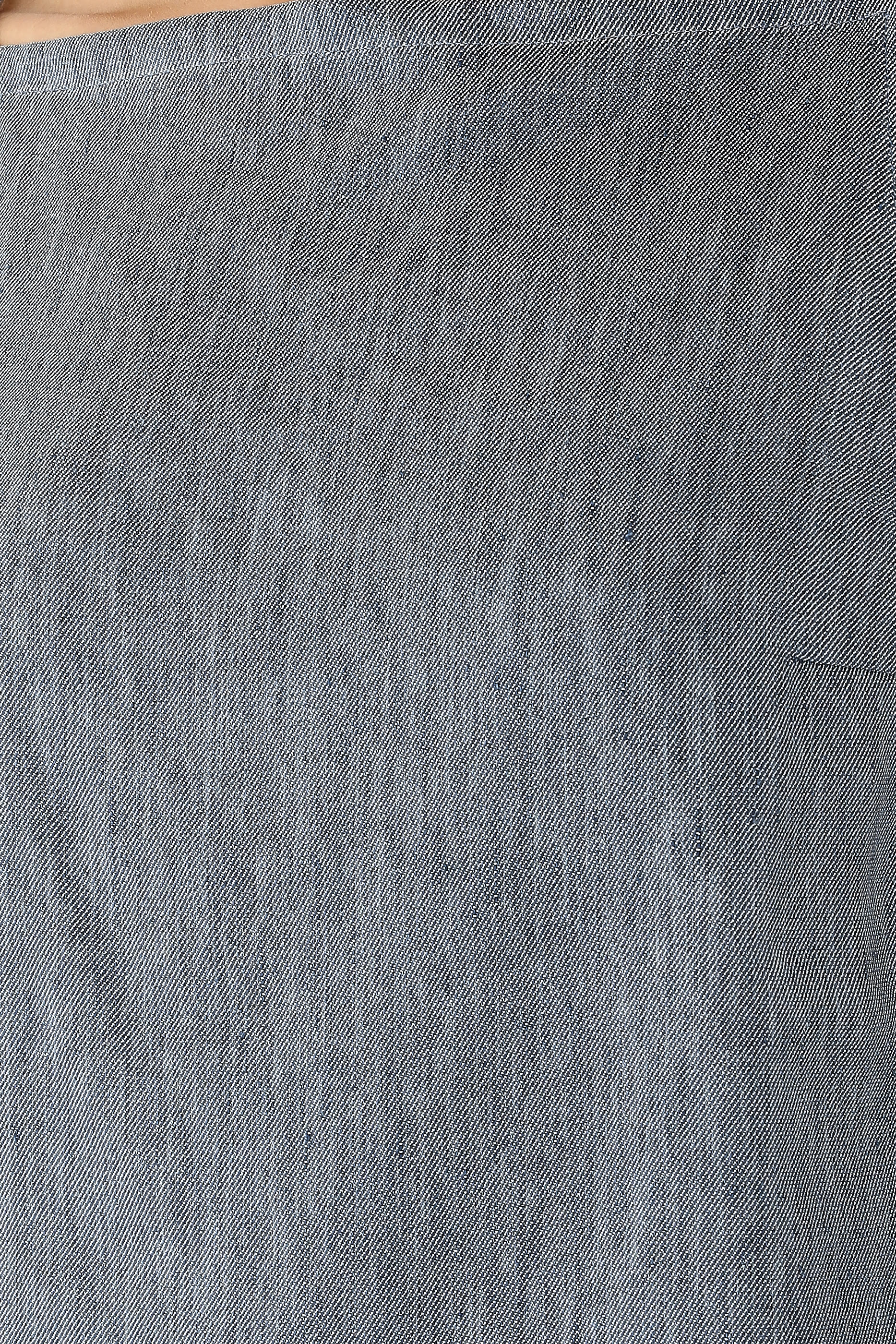 Apron Top in Fluid Linen