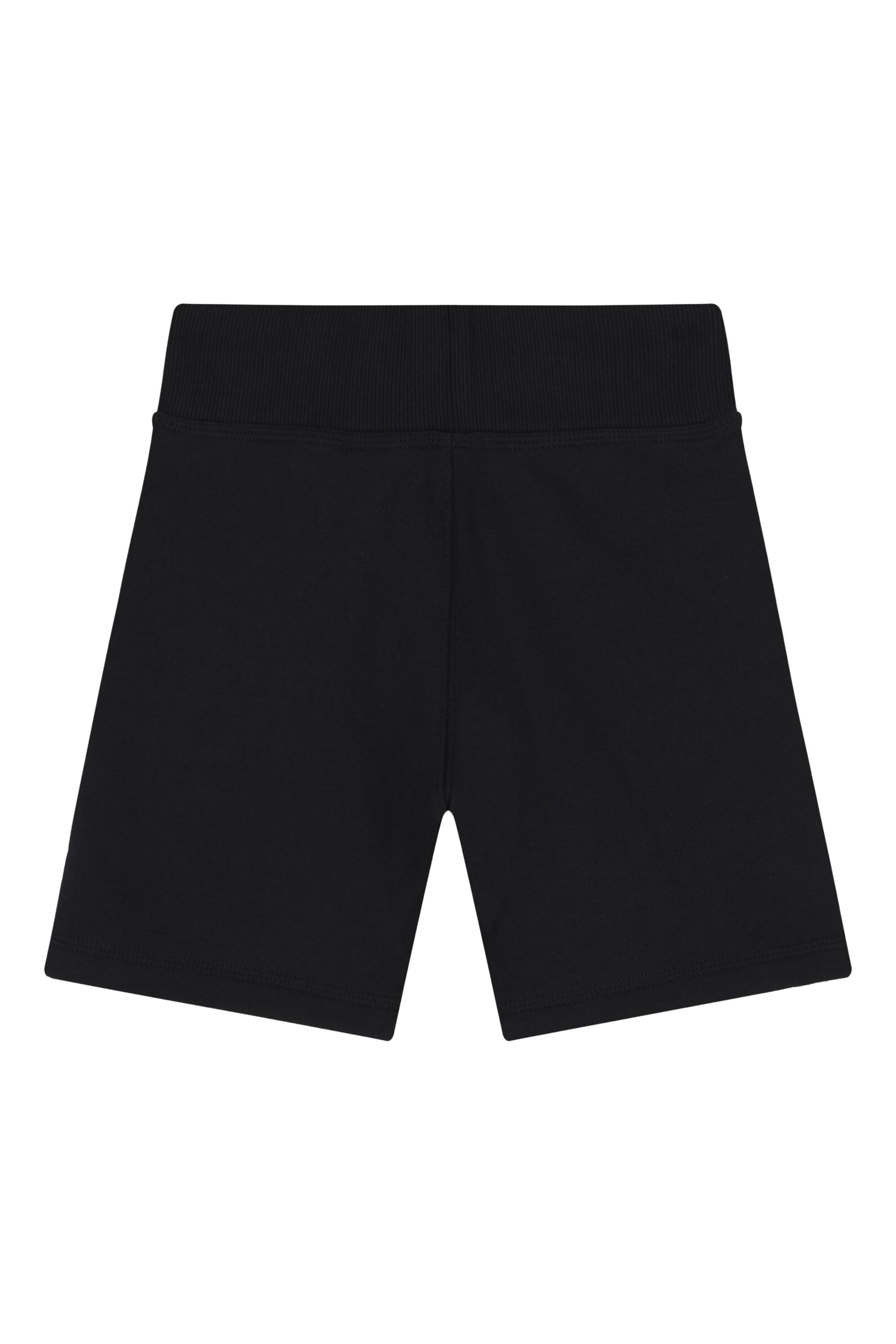 Kids Check Trim Cotton Shorts