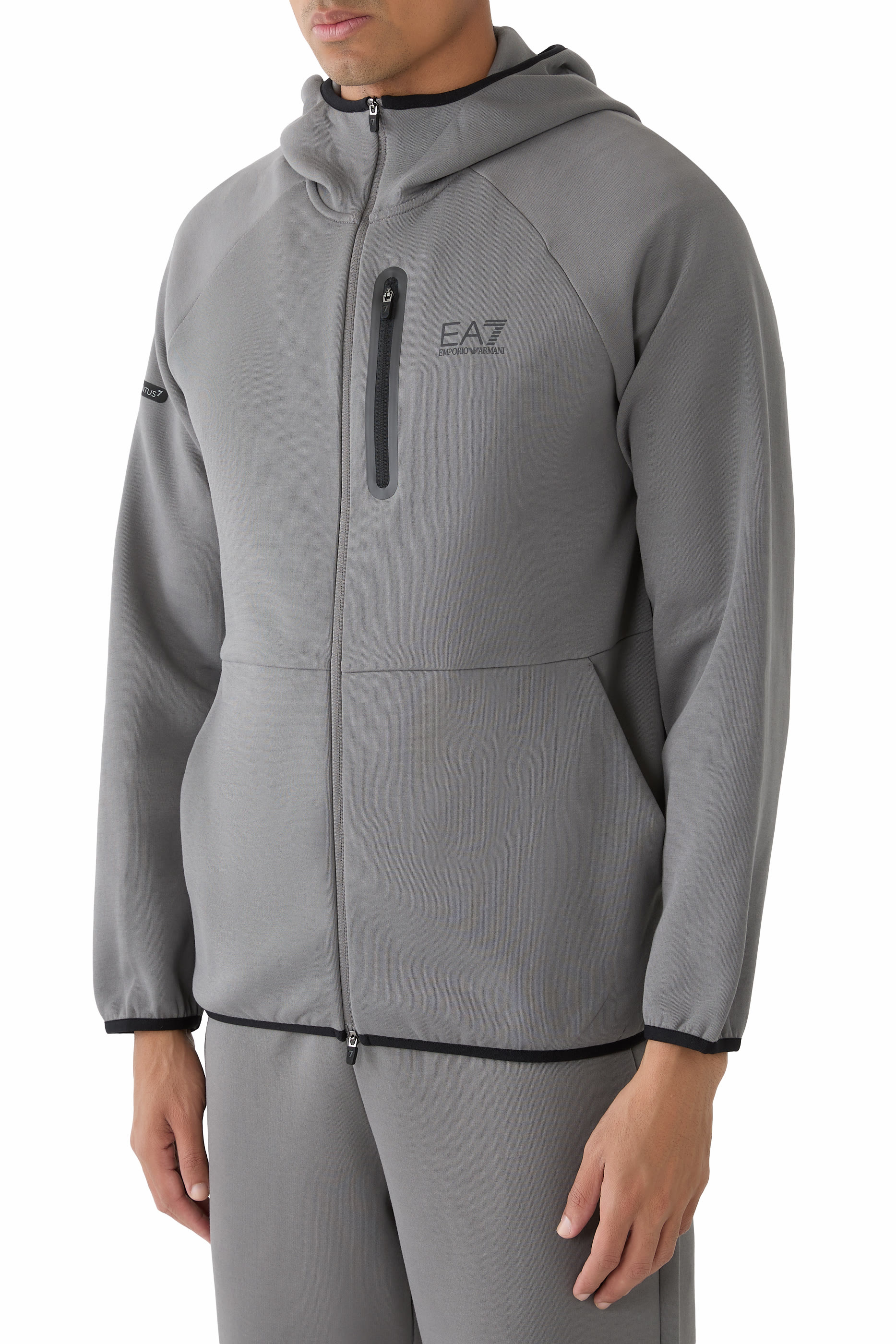 EA7 Logo Hoodie