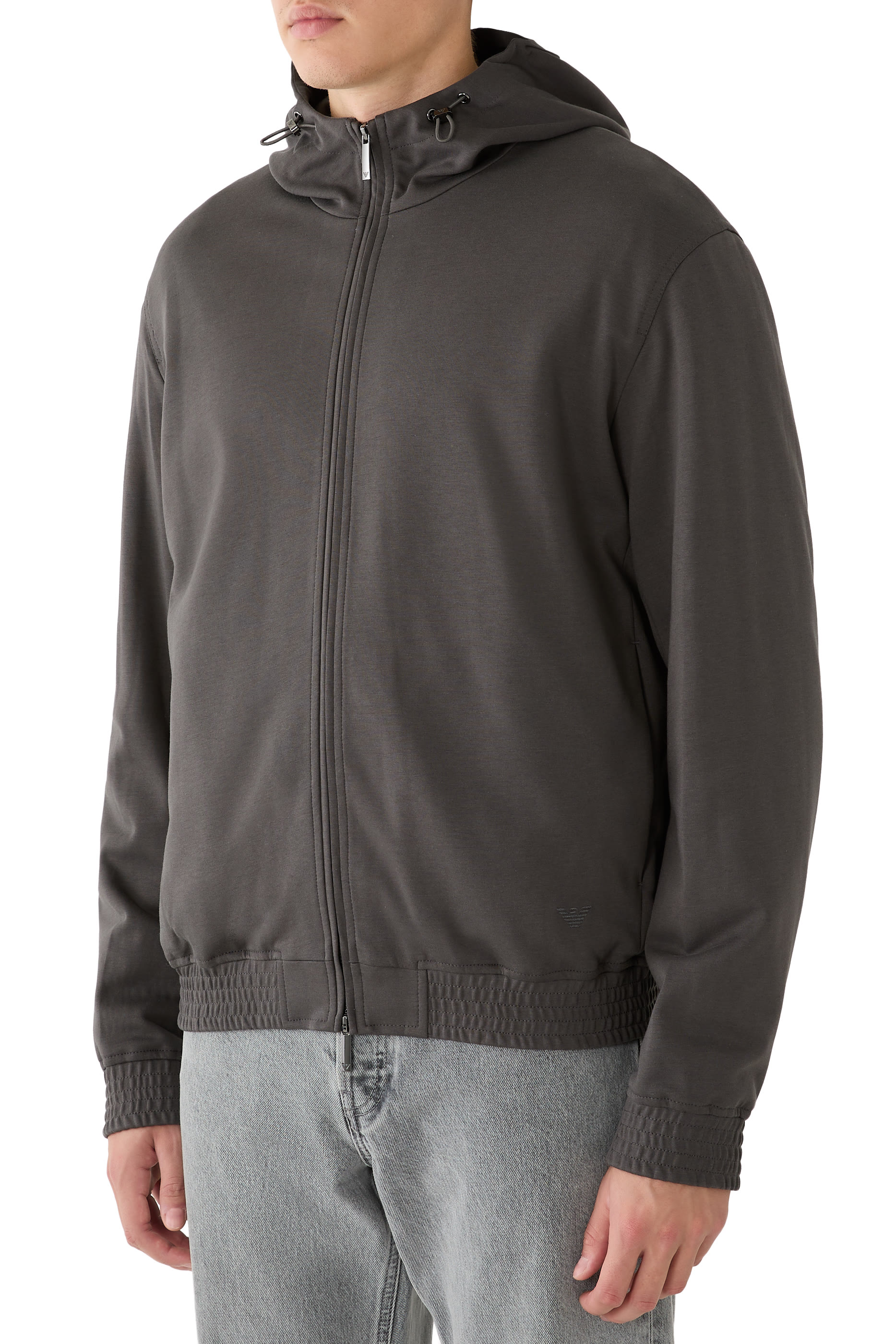 Blouson Zip Hoodie