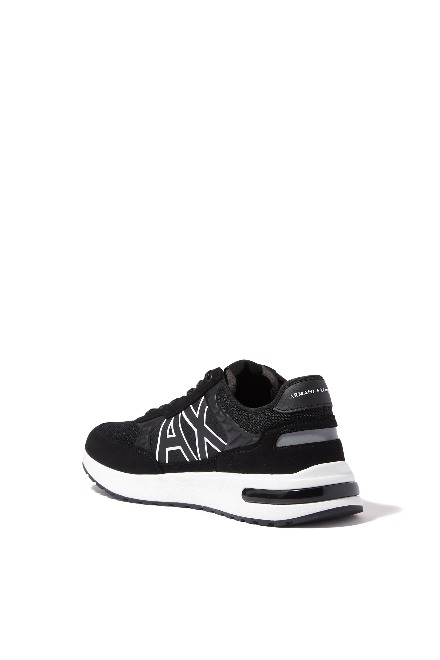 3D Logo Low-Top Sneakers