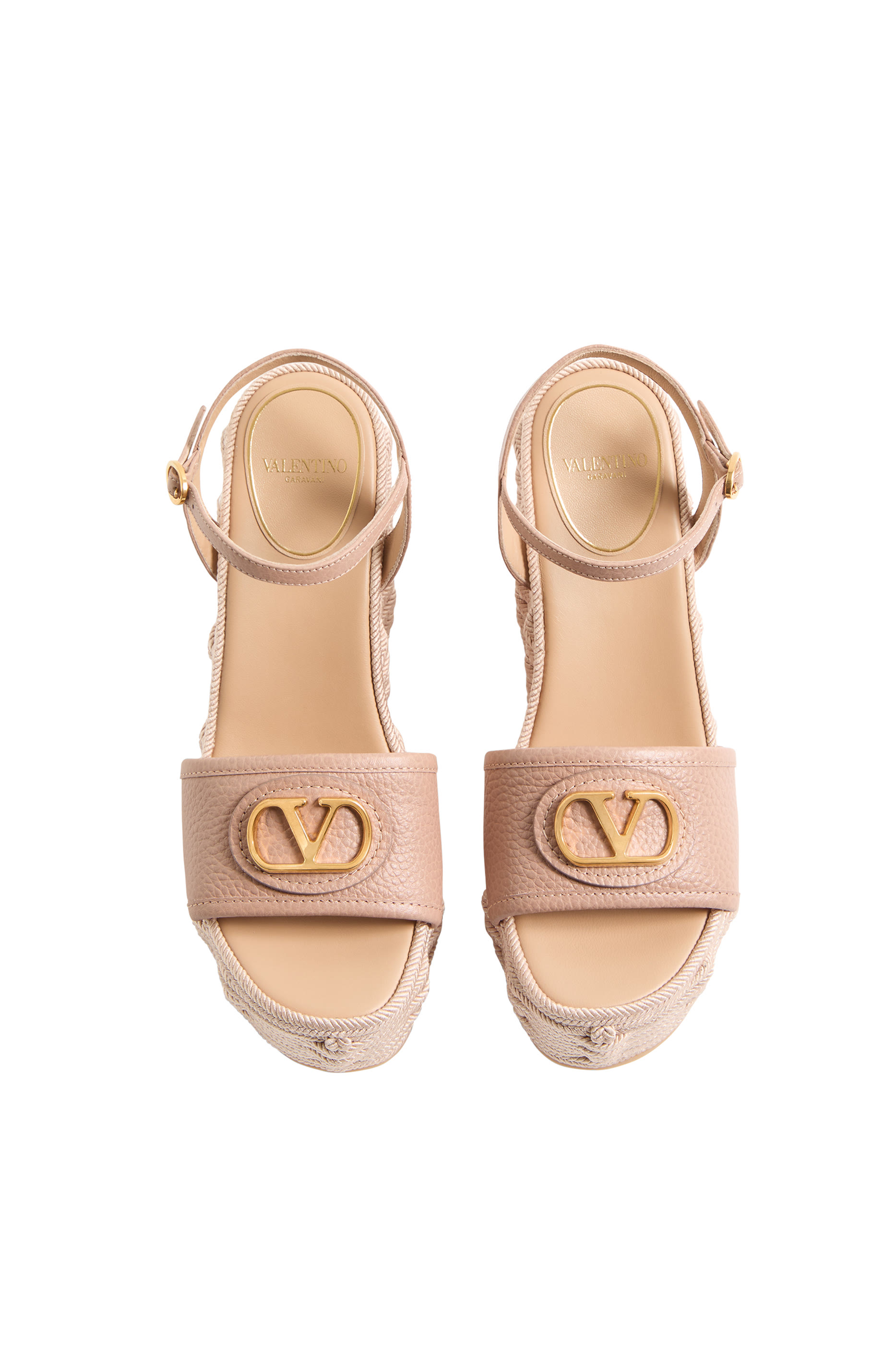  VLogo Signature 120 Wedge Sandals