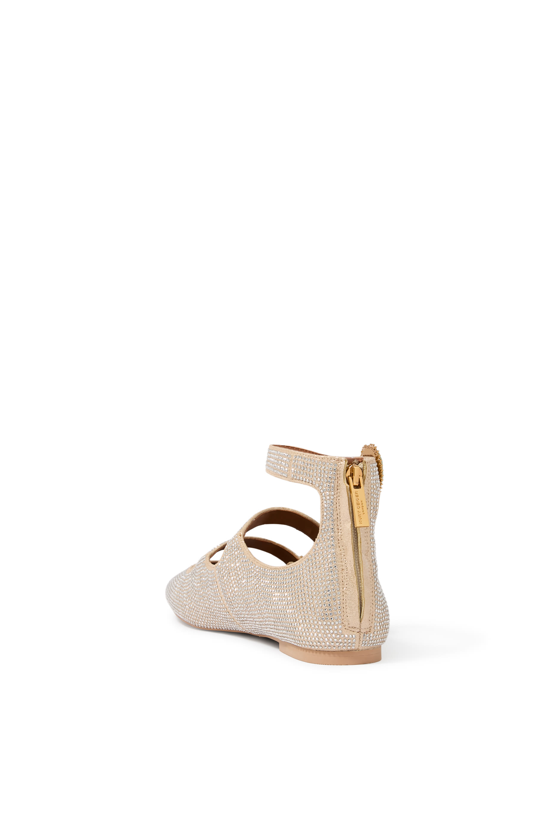 Ornate Gladiator Ballet Flats