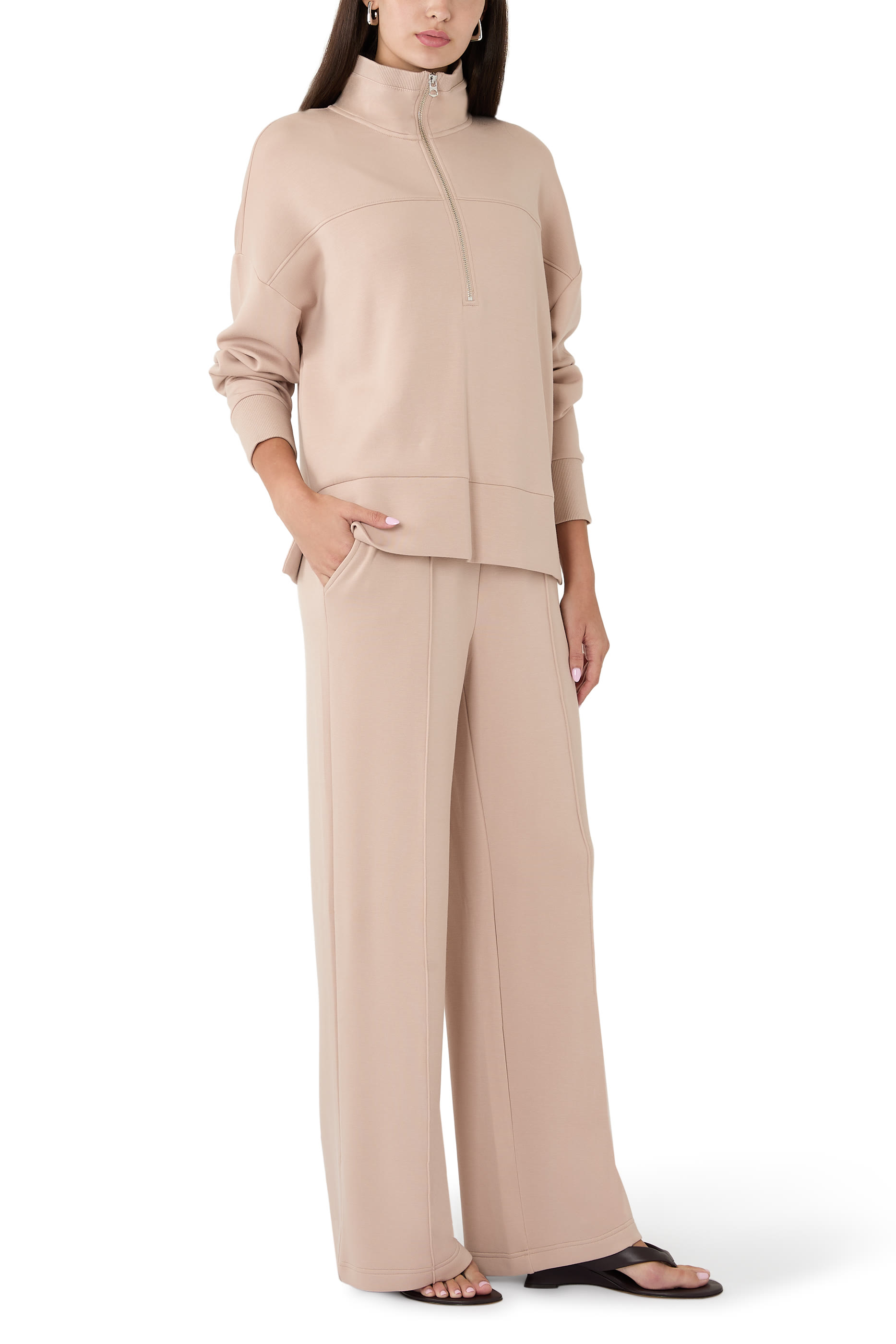 Kayleigh Half-Zip Sweatshirt