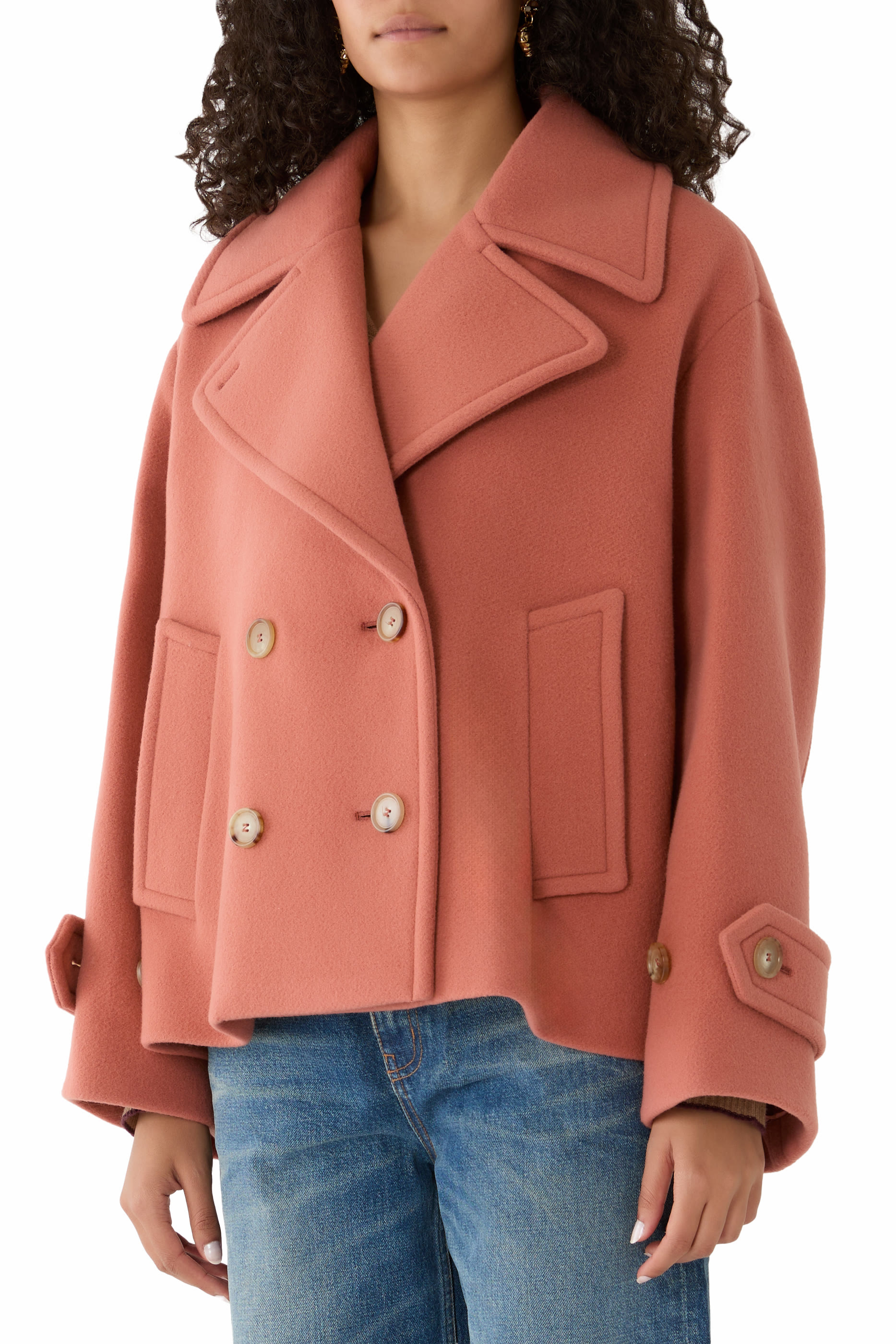 Oversized Short Coat