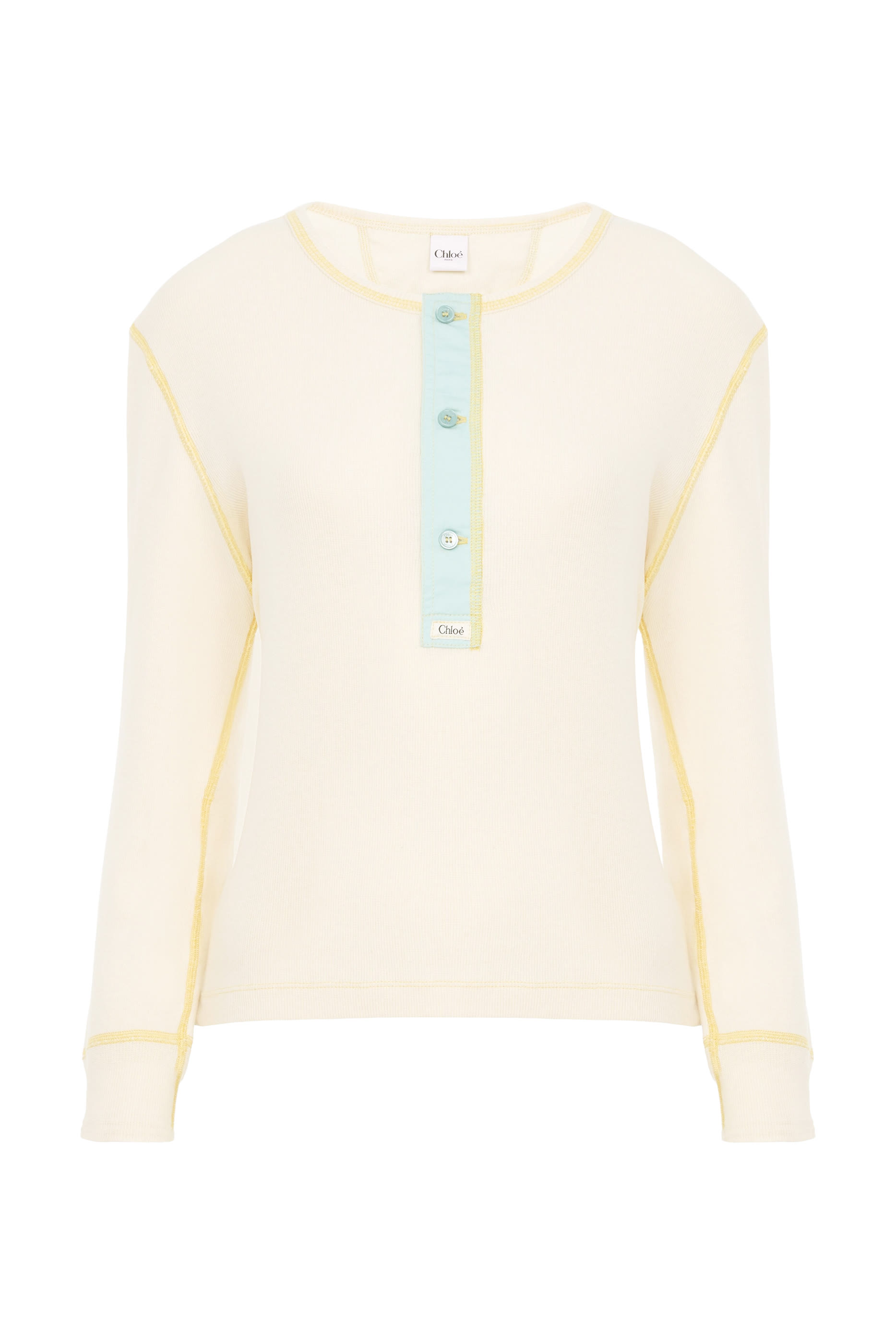 Fitted Henley Shirt