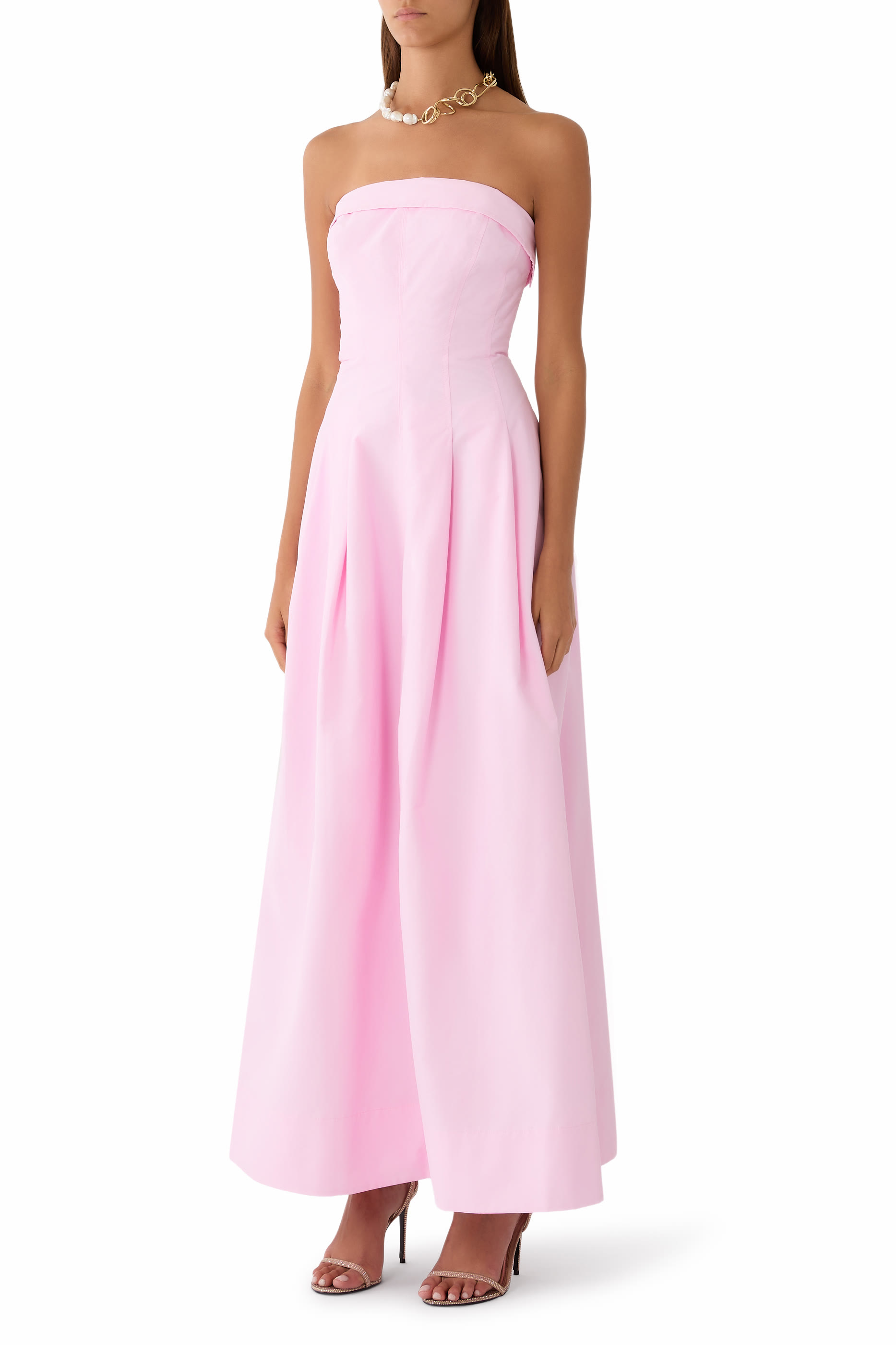 Avril Bustier Maxi Dress