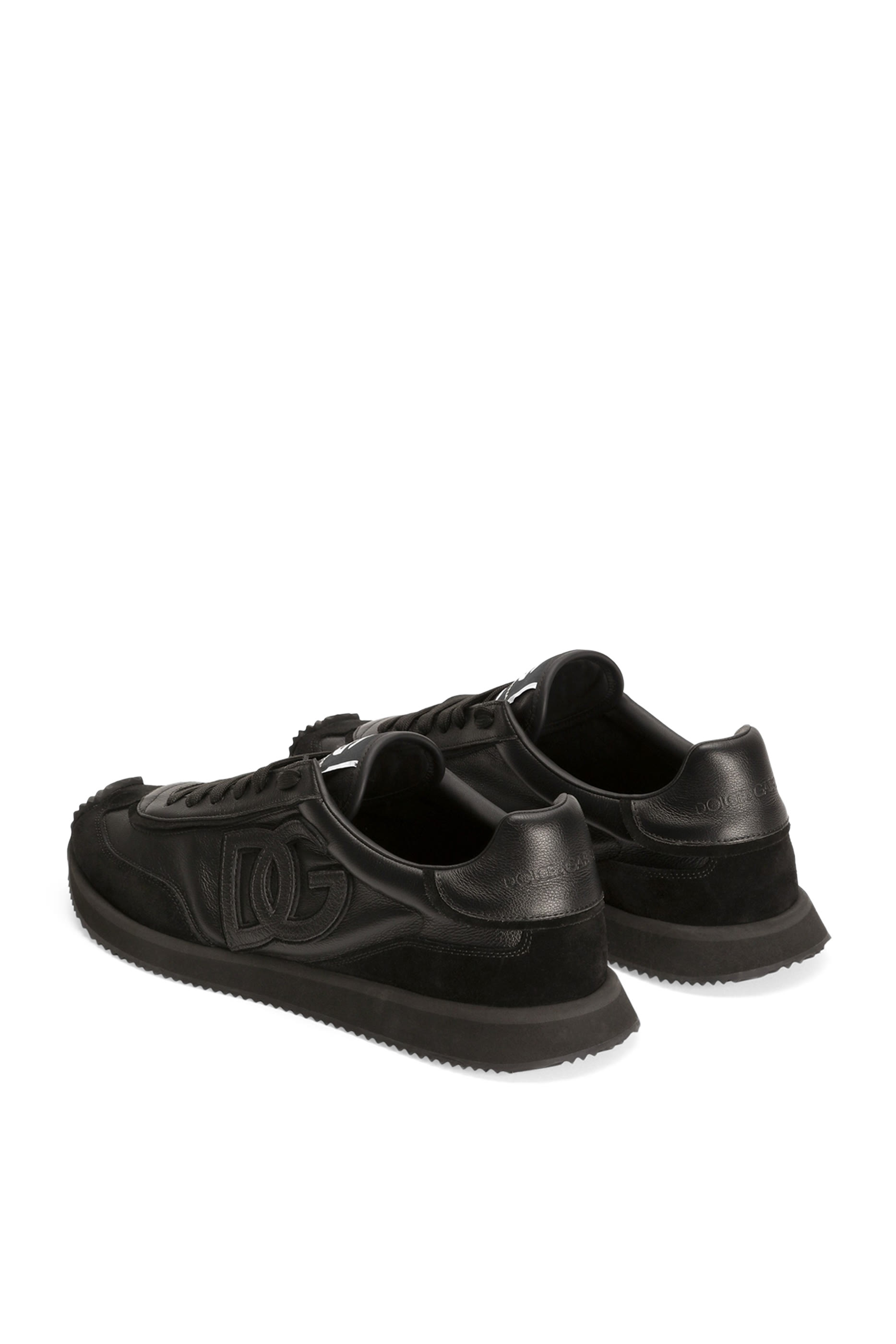 Mixed-Material DG Cushion Sneakers