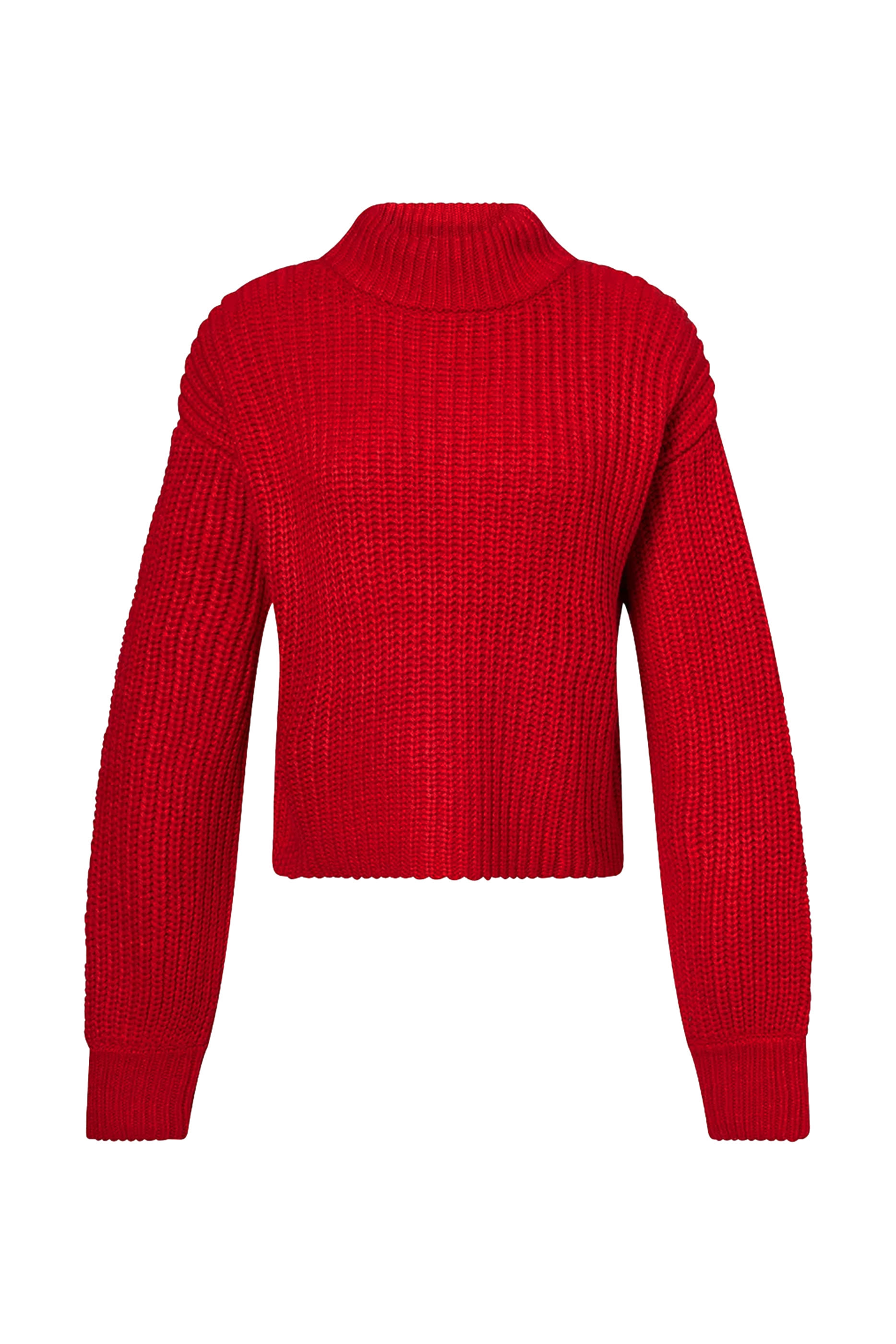 Chunky Knit Mock Neck Sweater