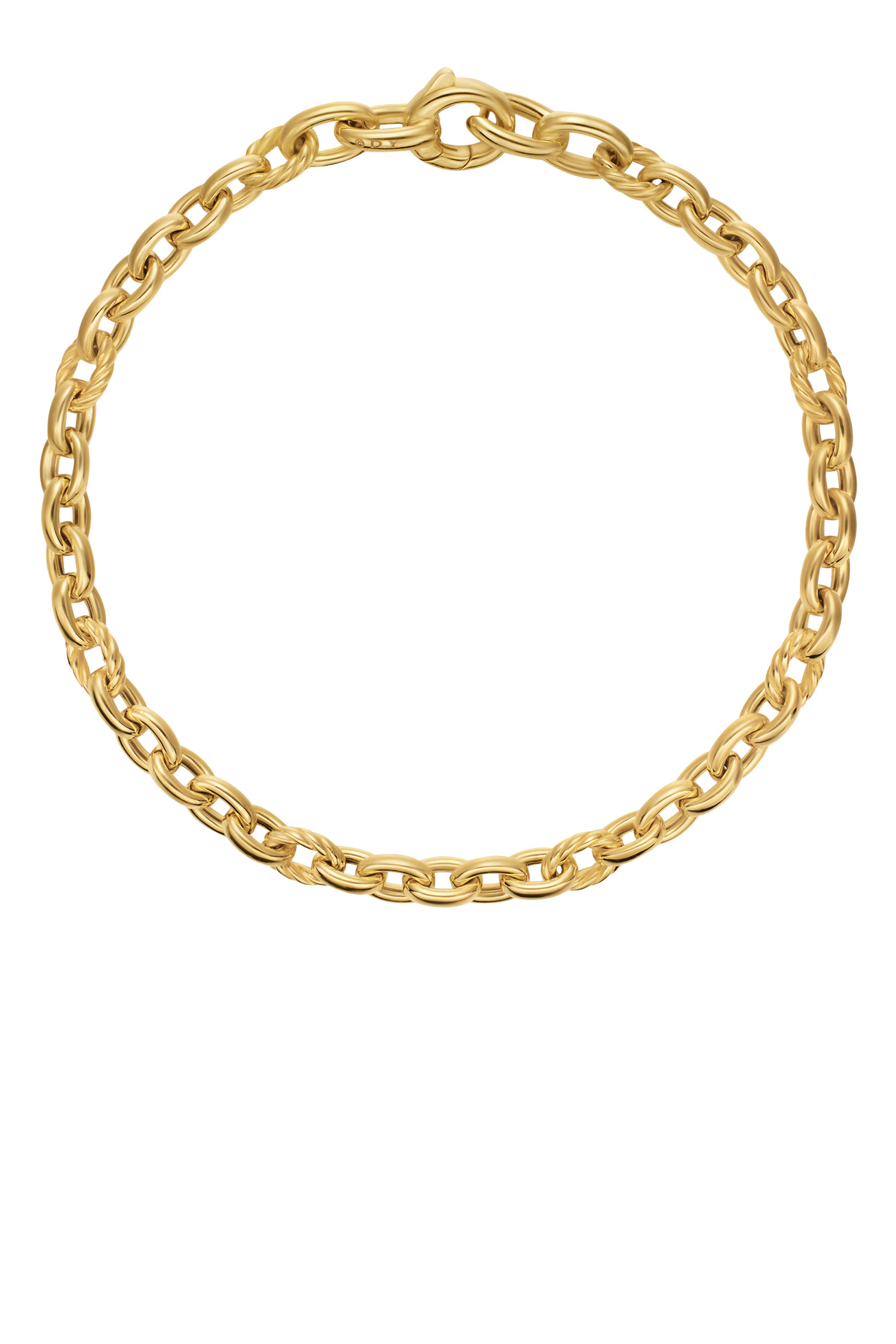  DY Mercer&reg; Petite Chain Bracelet, 18K Yellow Gold