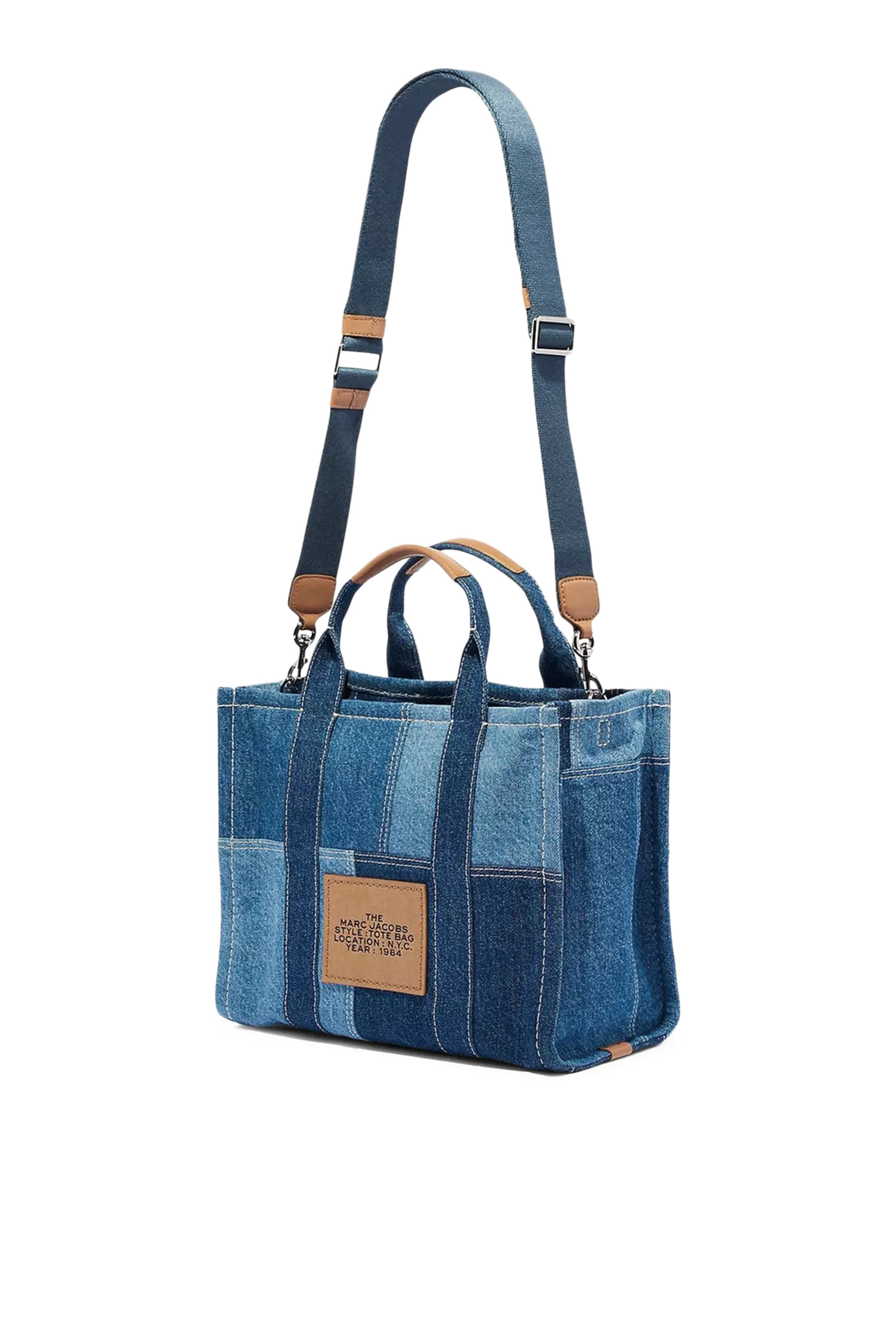 Denim Medium Tote Bag