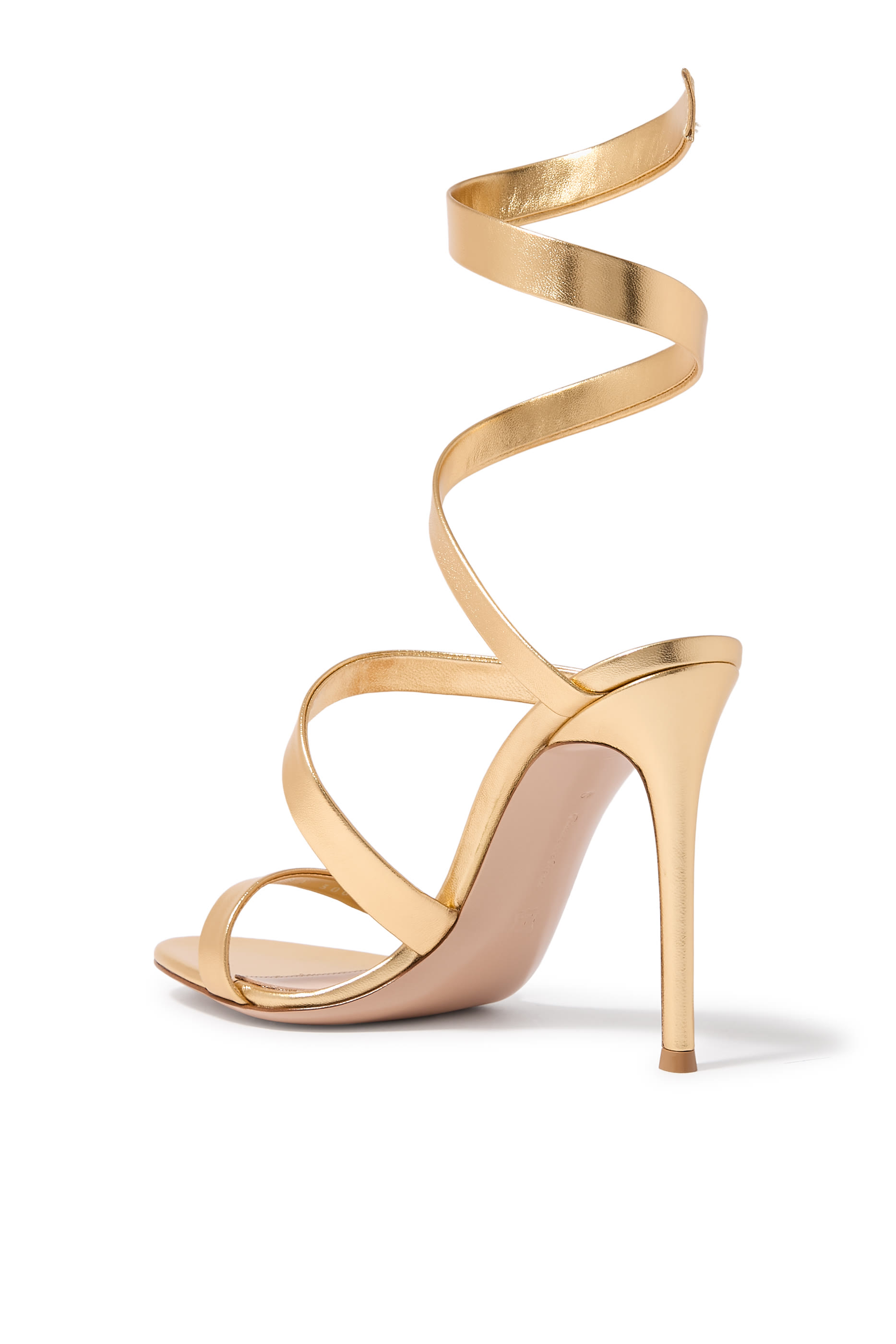 Opera 105 Sandals in Metallic Leather