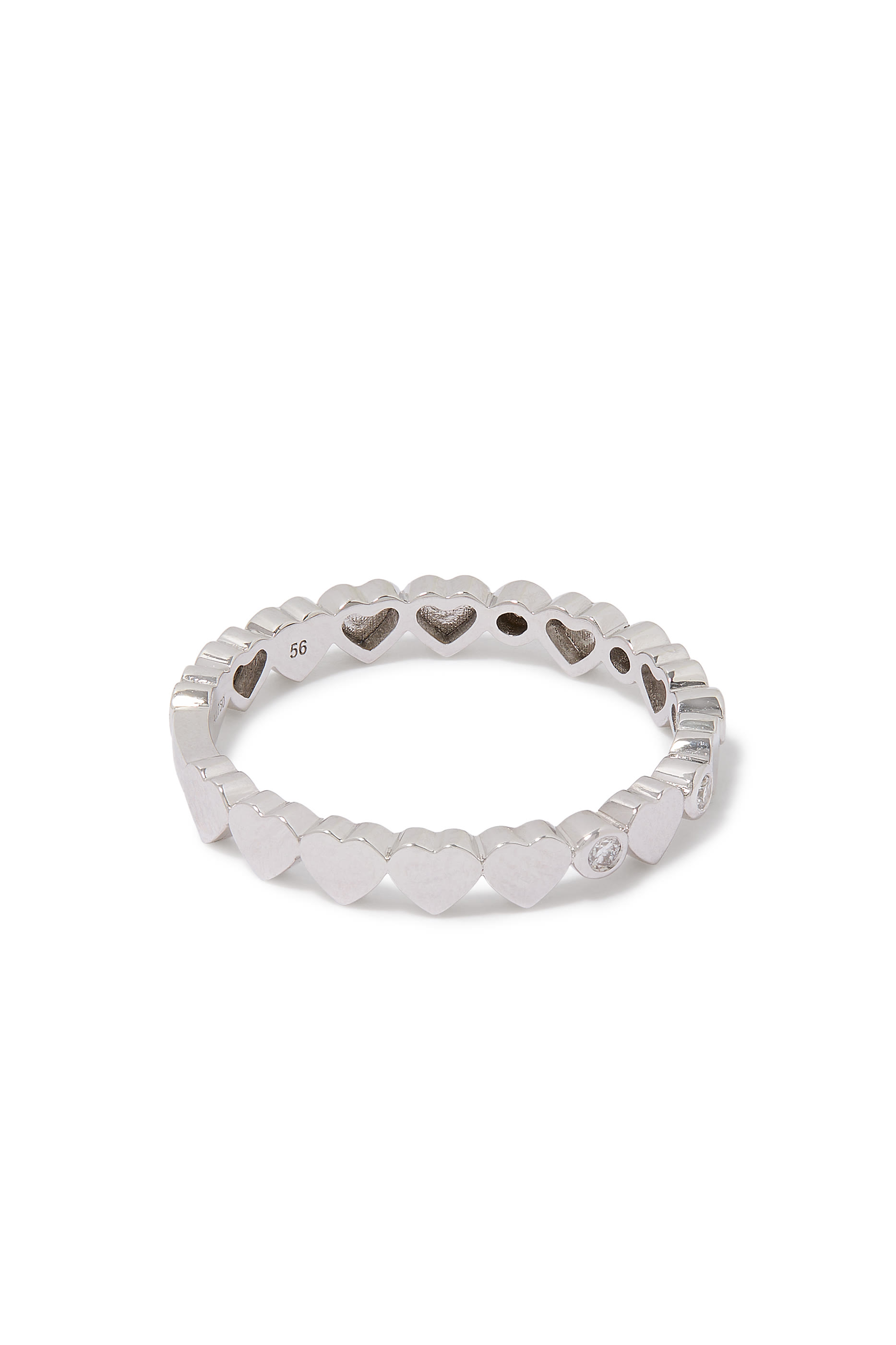 Love in Tokyo Ring, 18k White Gold  Diamonds