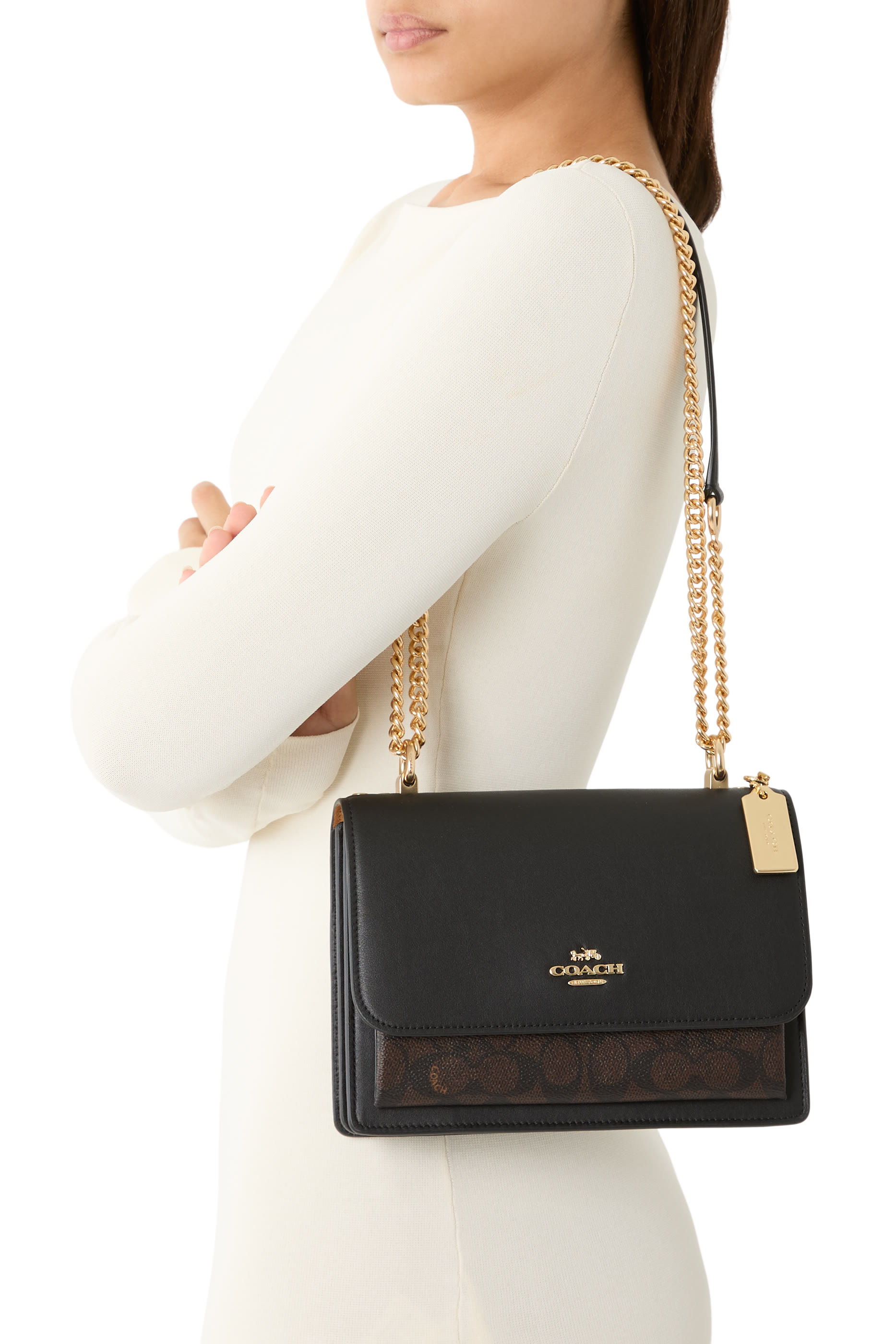 Klare Crossbody Bag in Signature Canvas 