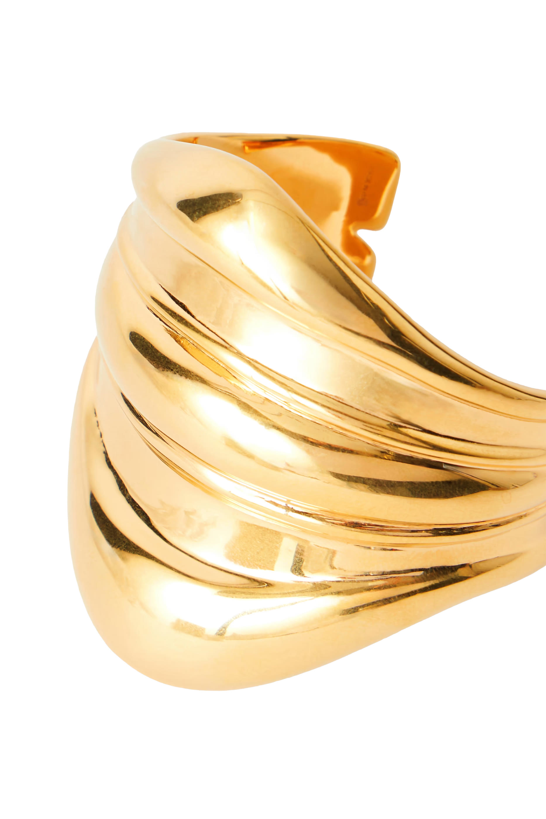 Sculpt Cuff, Brass
