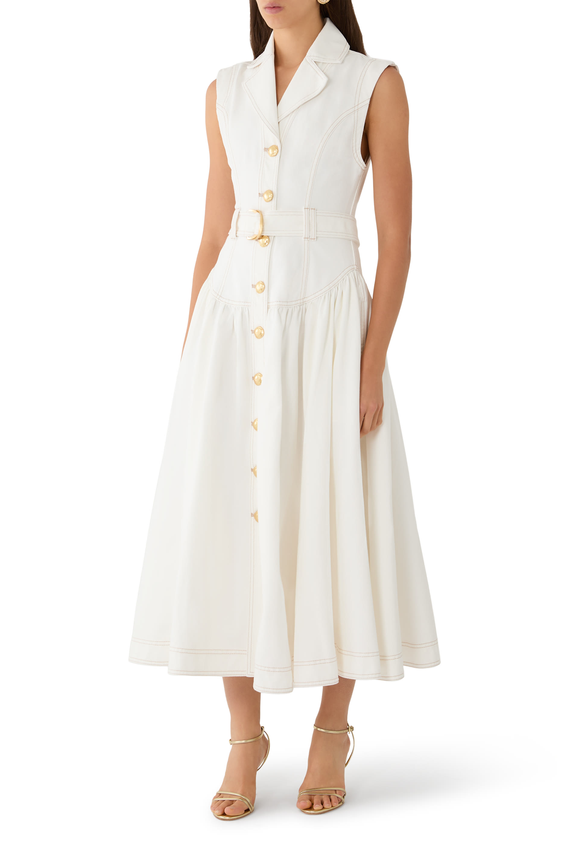 Liliana Denim Midi Dress