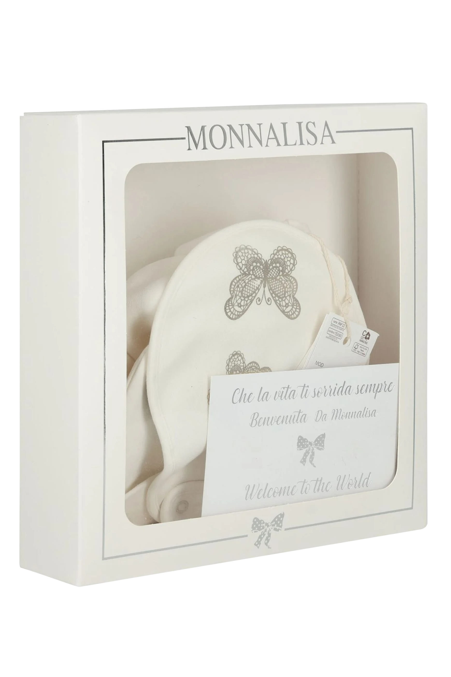 Kids Cotton Jumpsuit, Bib  Hat Set 