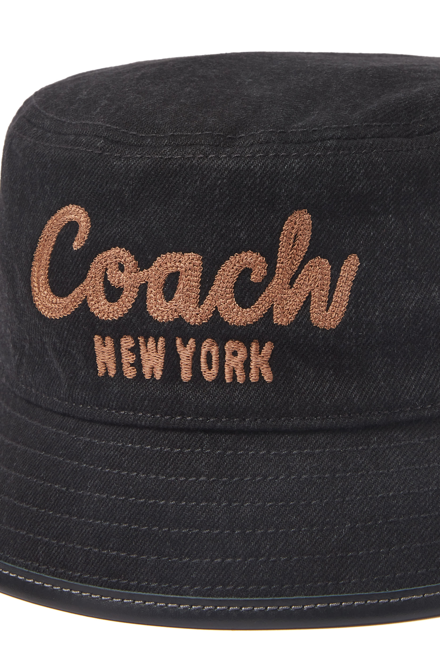 1941 Embroidered Denim Bucket Hat