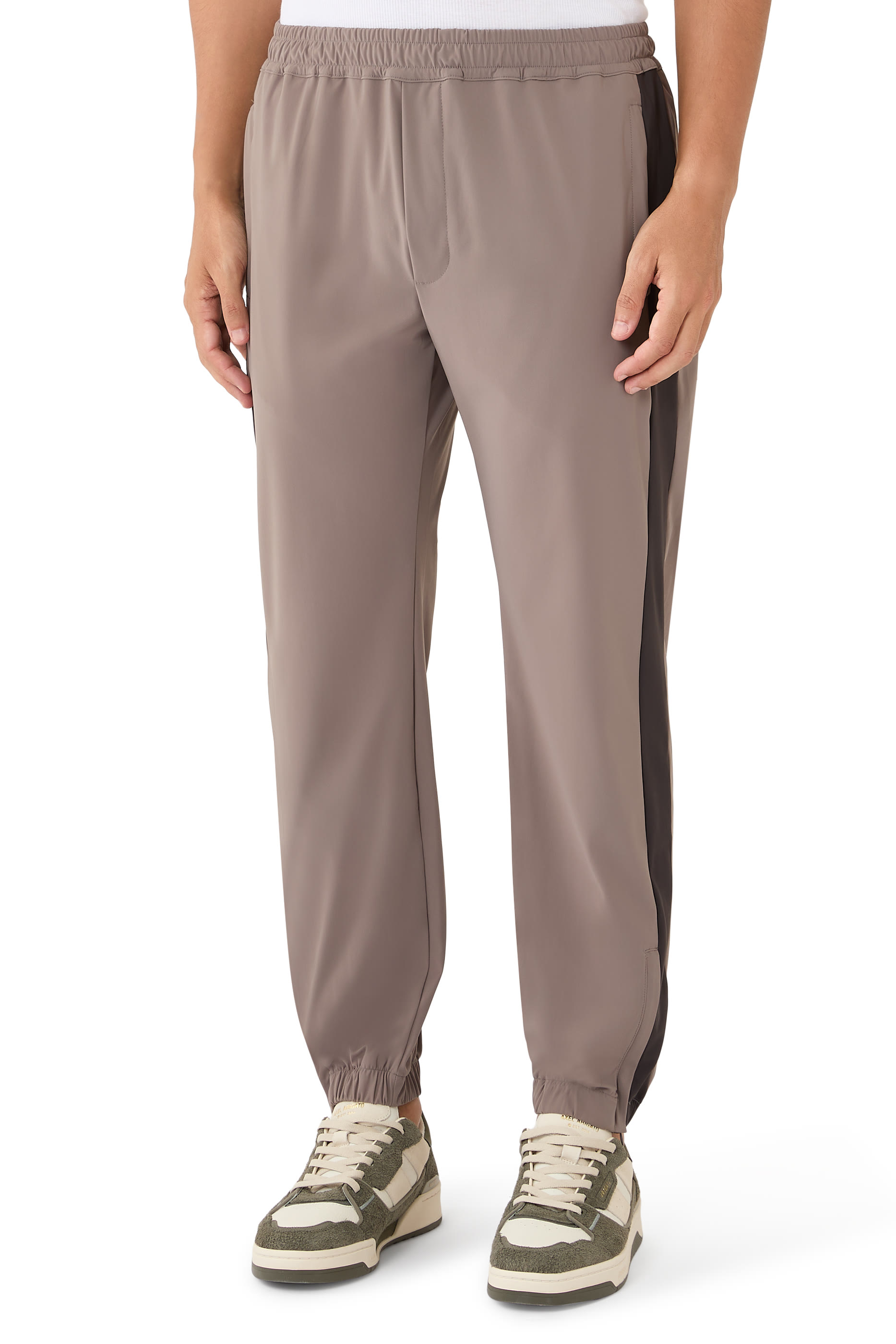 Paneled Jogger Pants