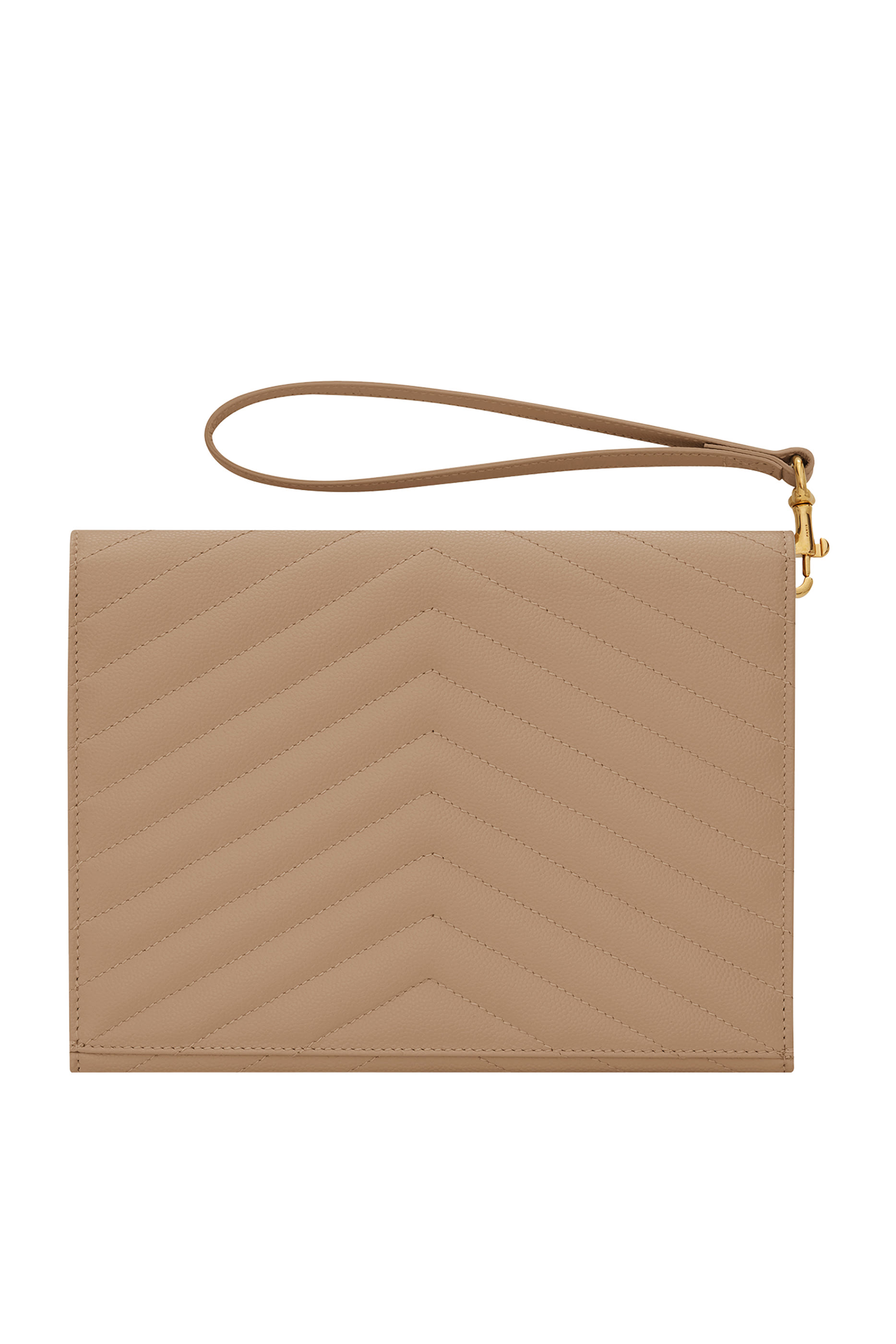  Cassandre Matelass&eacute; Flap Pouch in Grain De Poudre Leather