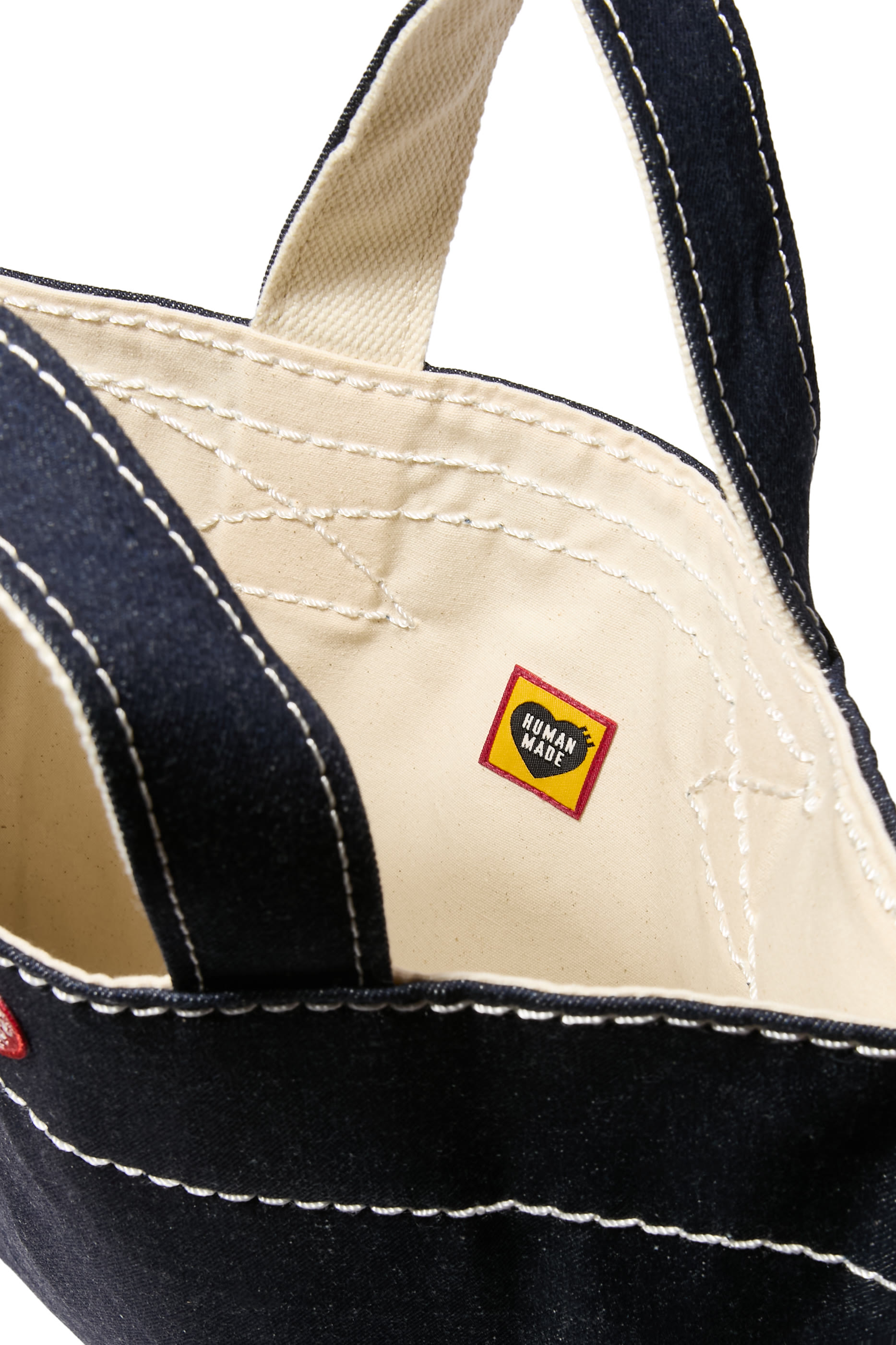 Logo Denim Tote Bag