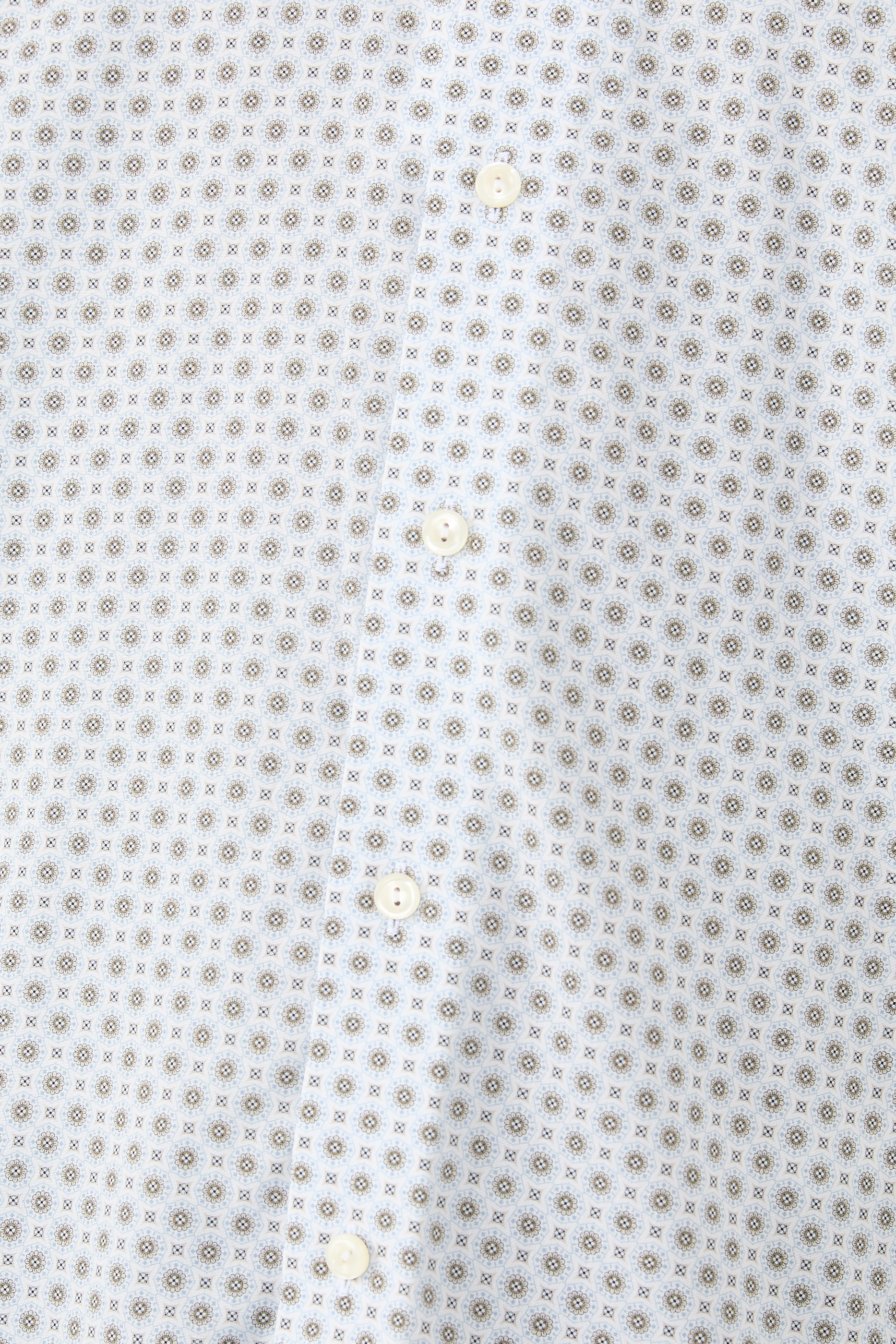 Geometric Print Signature Twill Shirt 