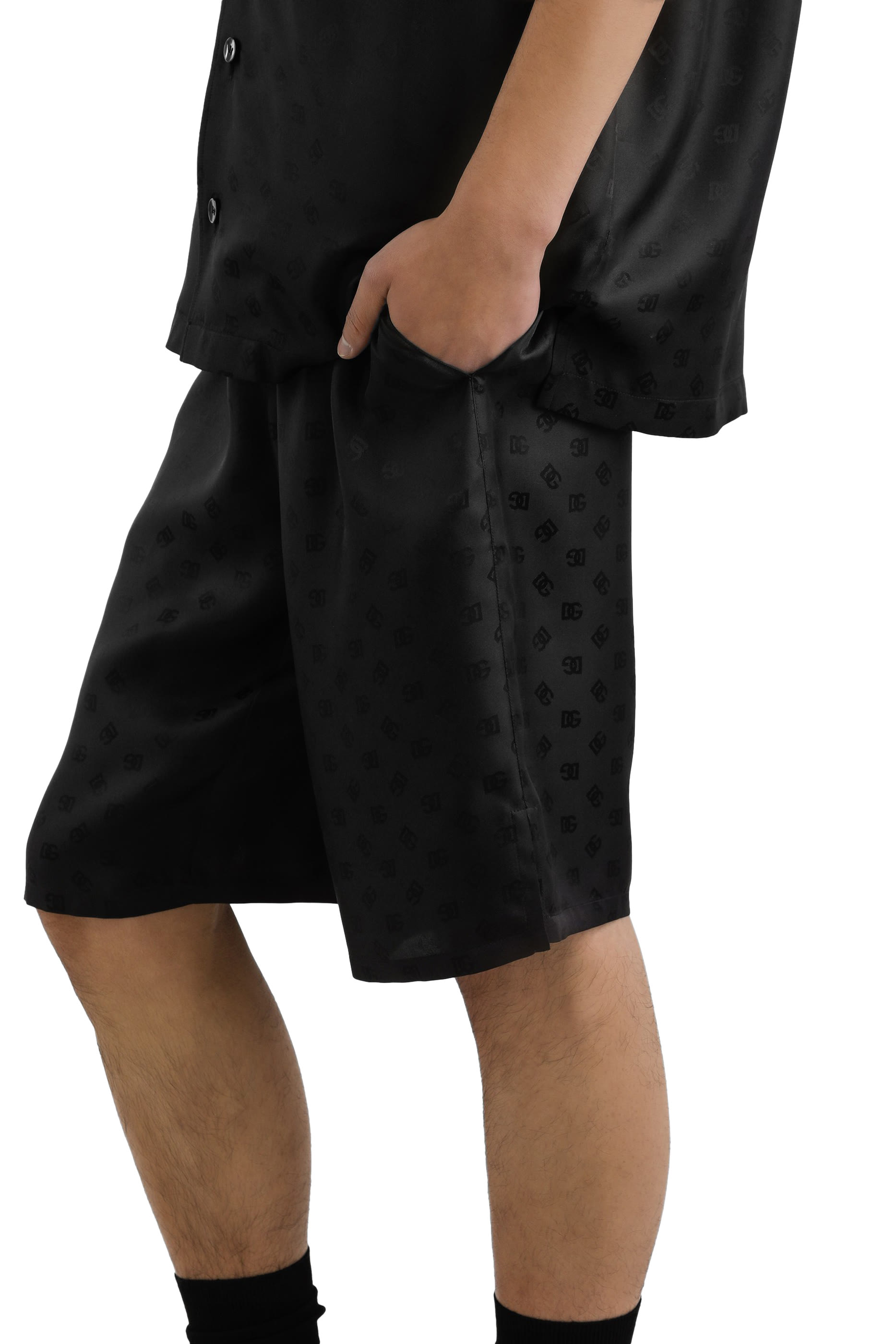  DG Logo Jacquard Shorts