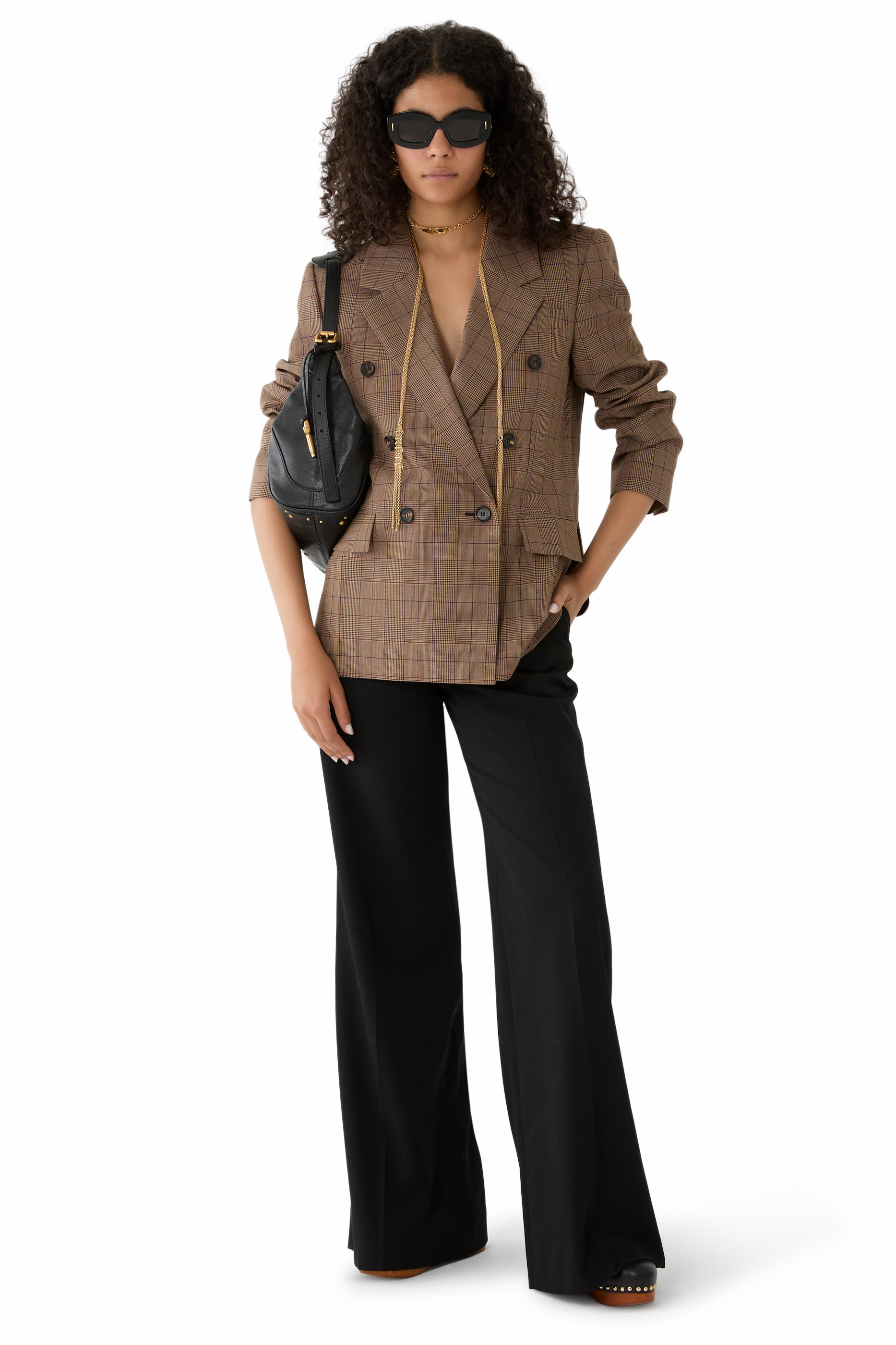 Double-Breasted Tailored Jacket