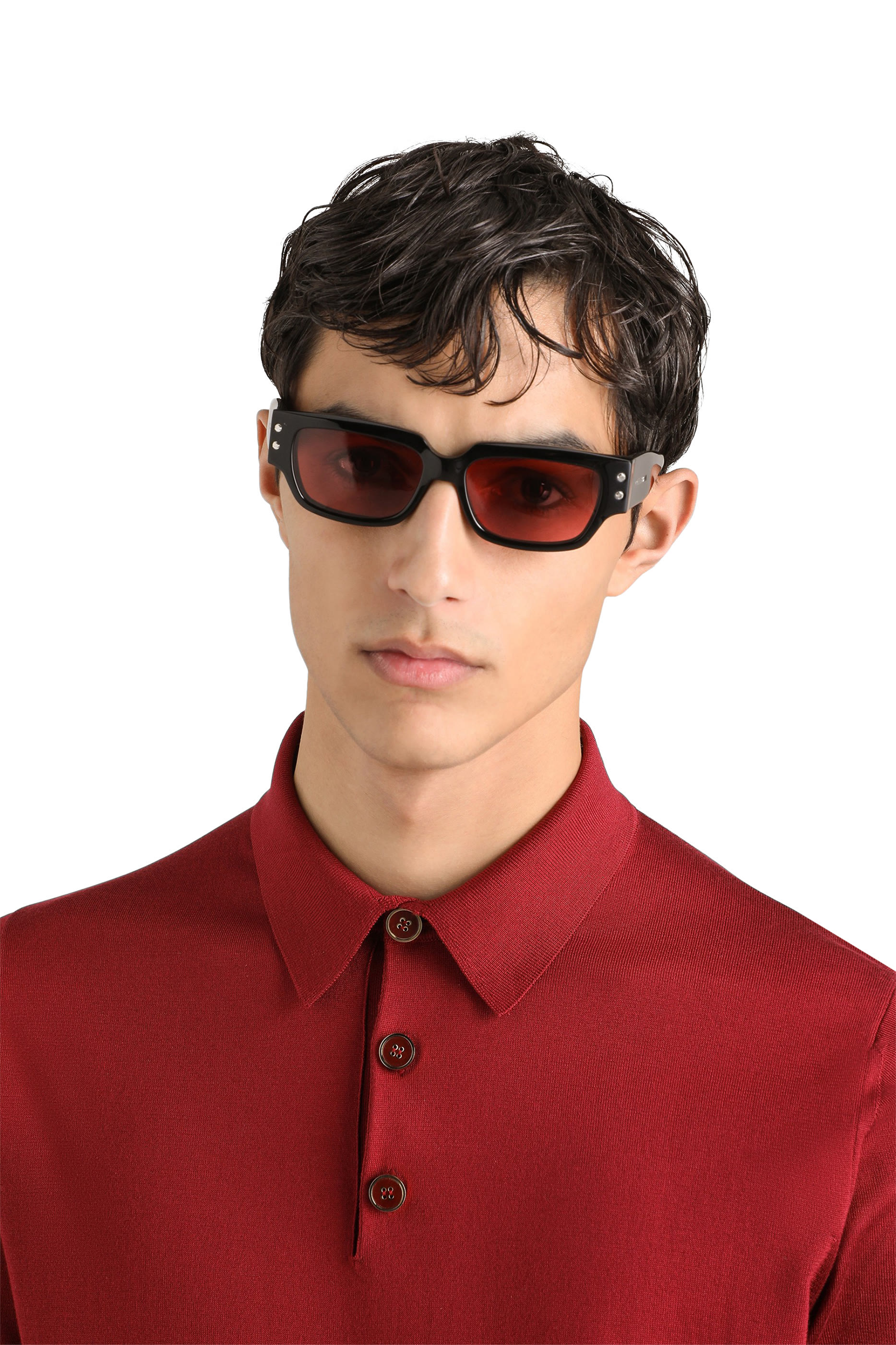 Smooth Silk Polo Shirt 