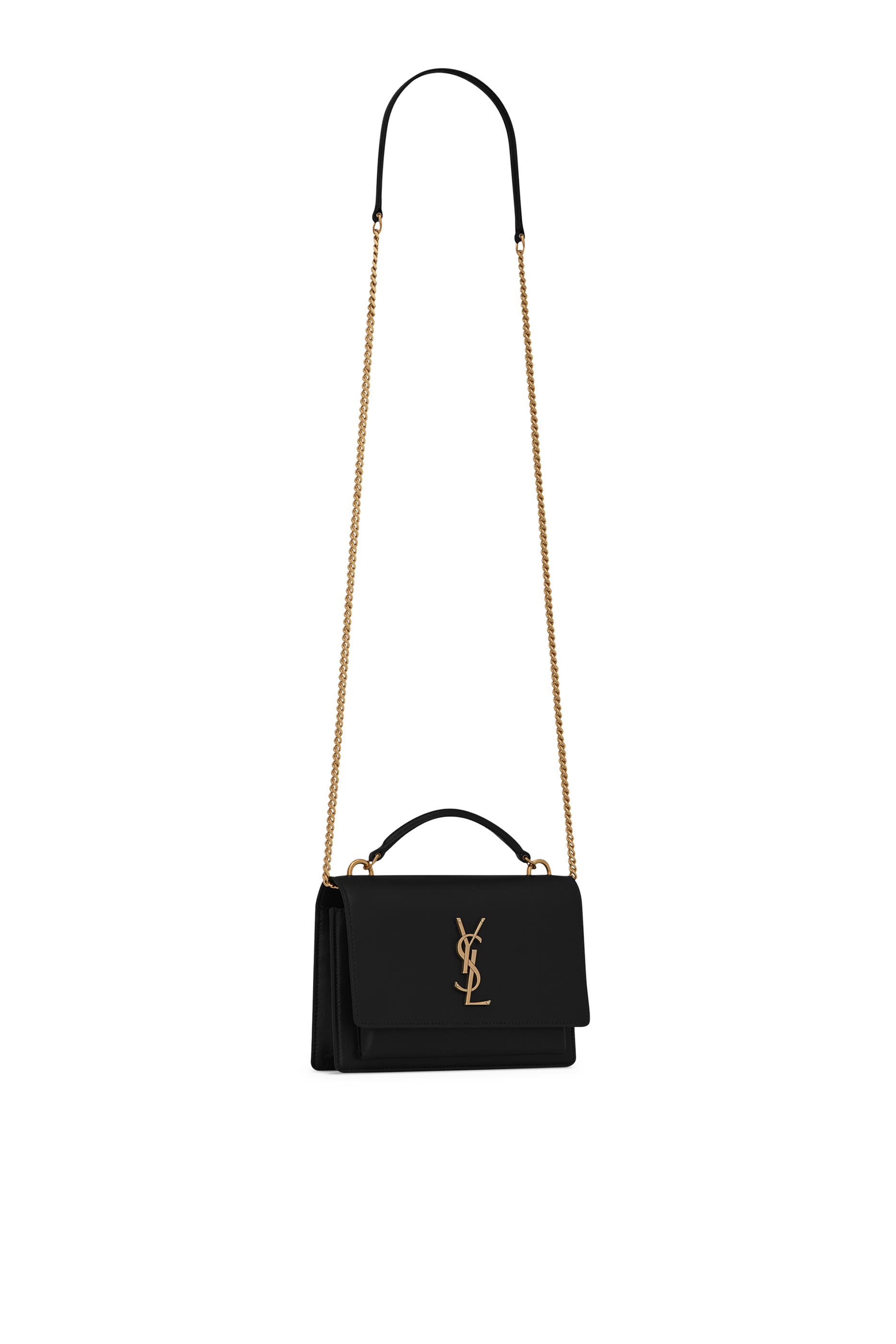 Sunset Top Handle Chain Wallet Bag