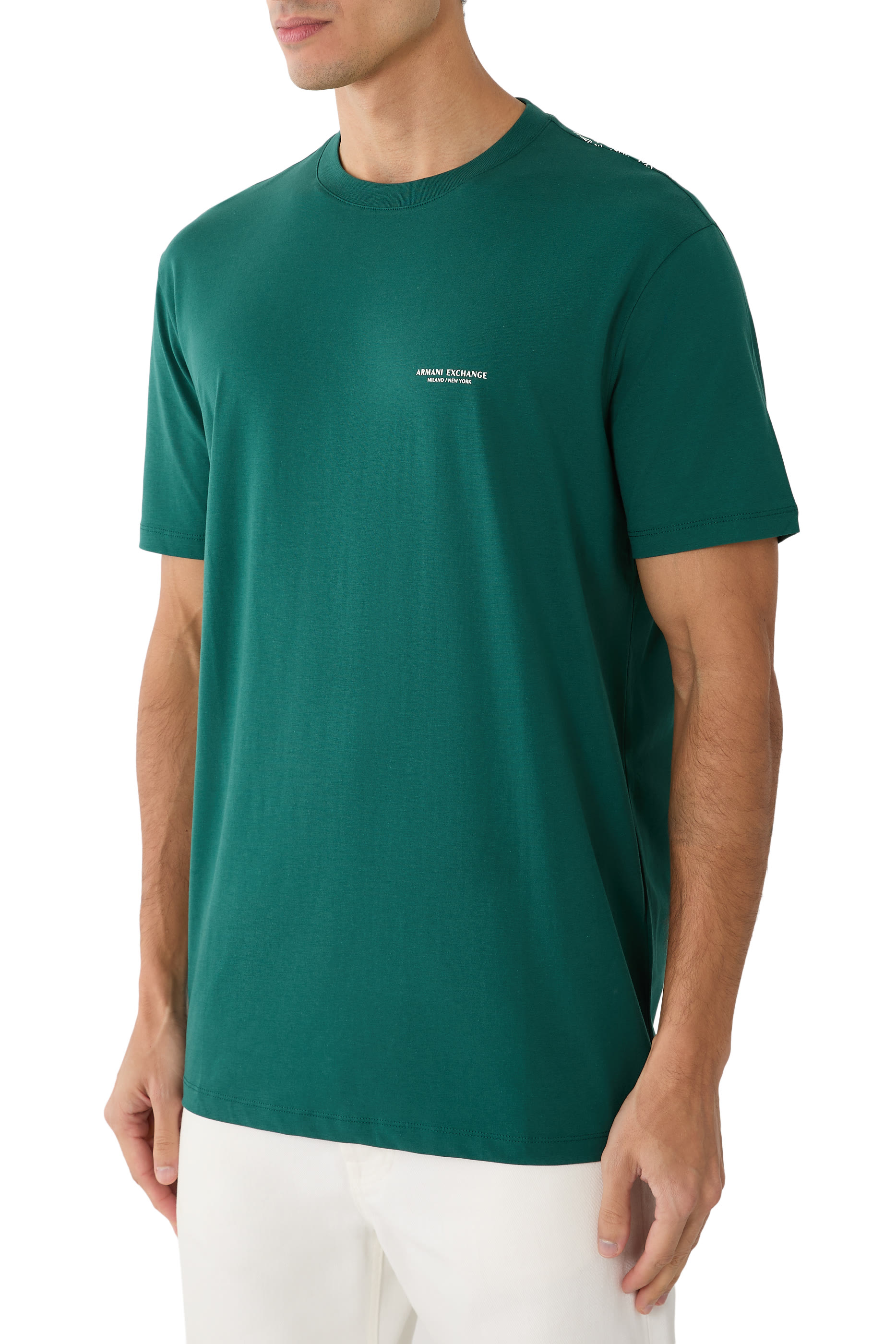 Logo Contrast Lettering T-Shirt